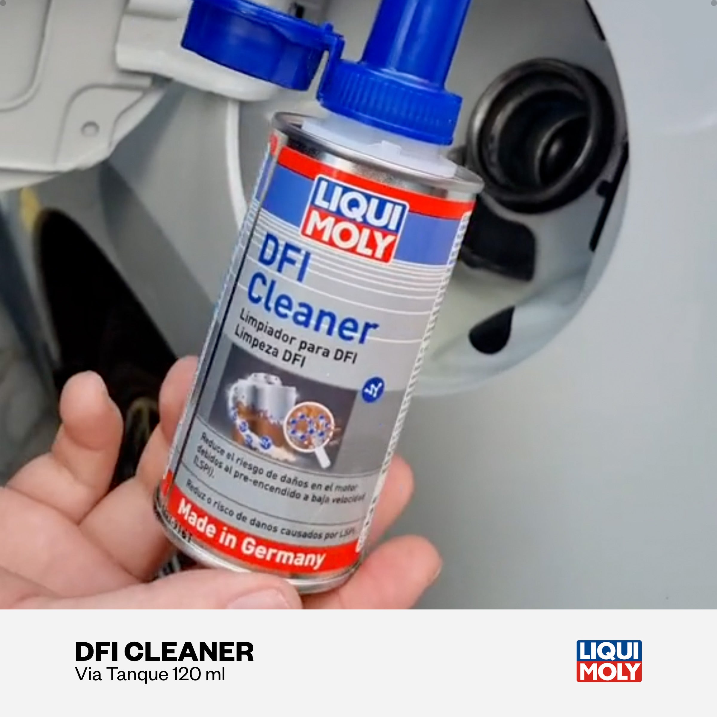 DFI Cleaner 120ml - Liqui Moly - Limpeza Sistema Injeção Direta