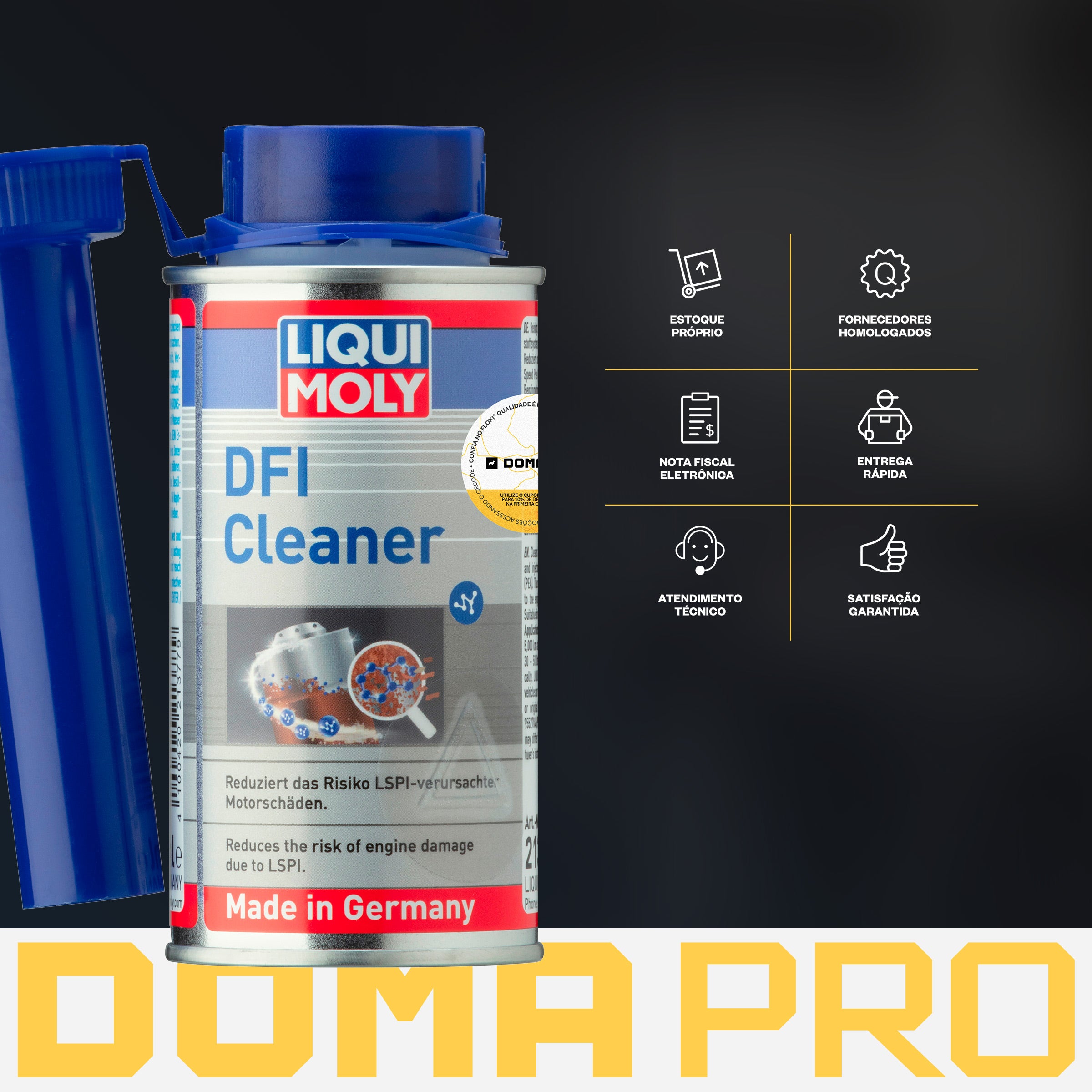 DFI Cleaner 120ml - Liqui Moly - Limpeza Sistema Injeção Direta