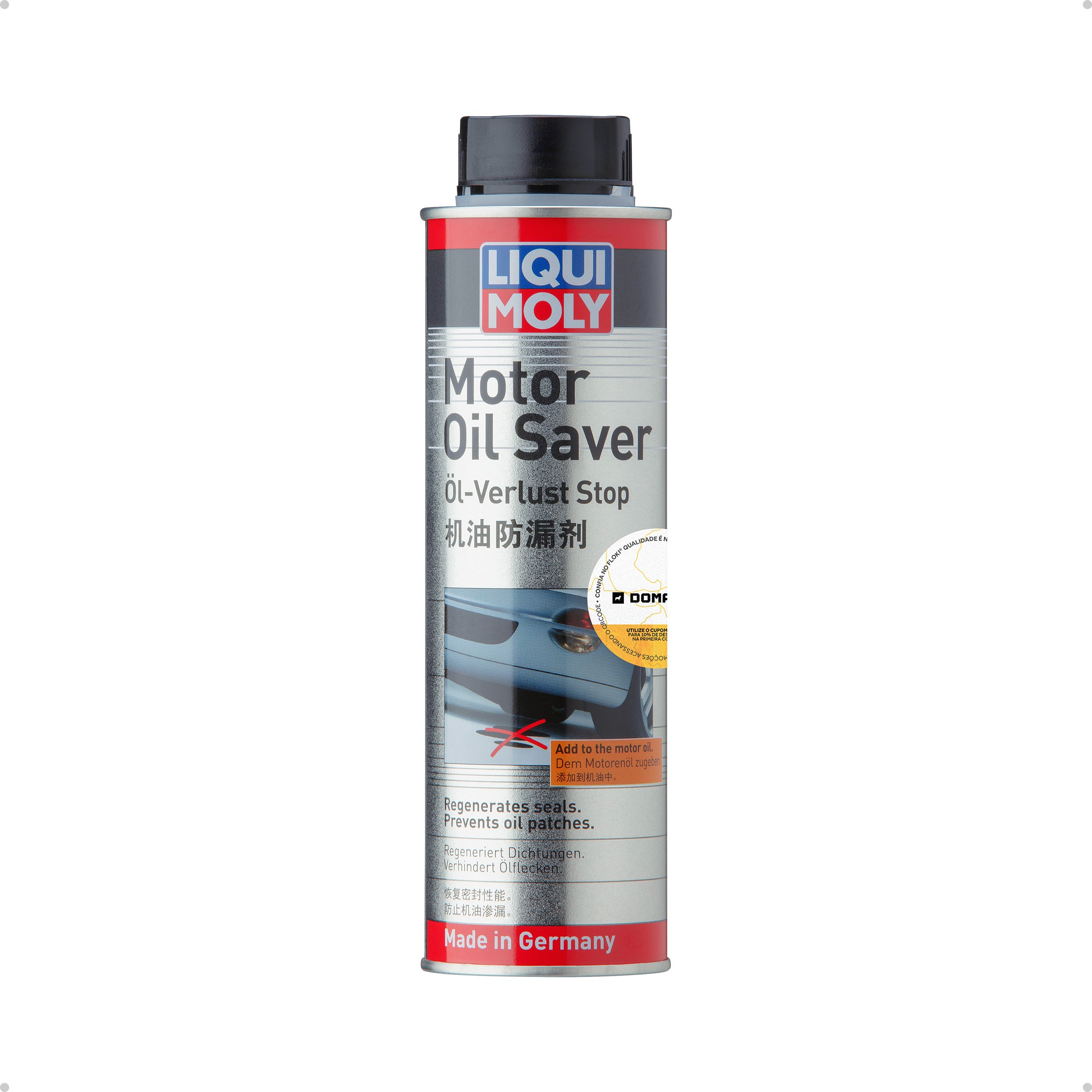 Motor Oil Saver 300ml - Liqui Moly - Reduz Consumo De Óleo