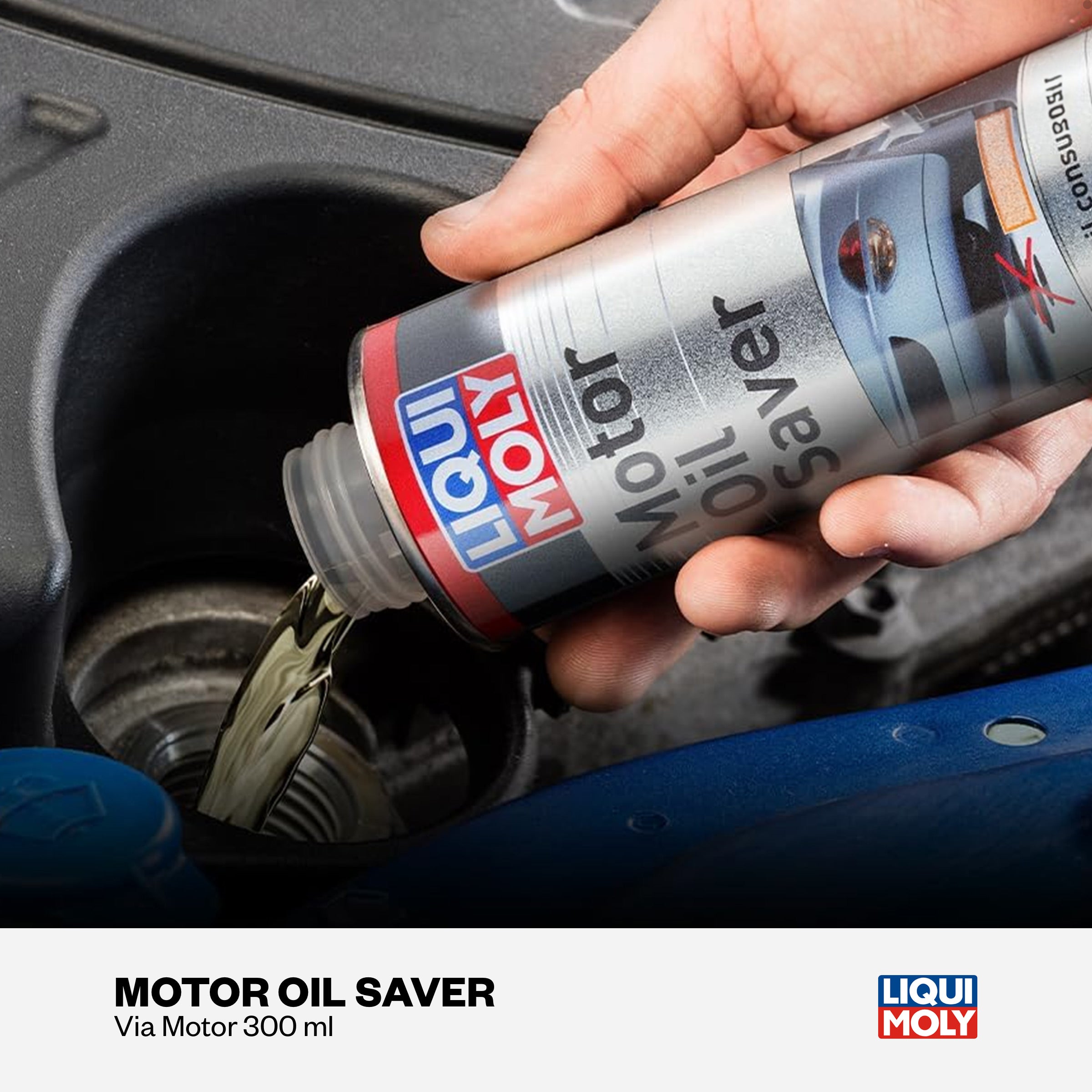 Motor Oil Saver 300ml - Liqui Moly - Reduz Consumo De Óleo