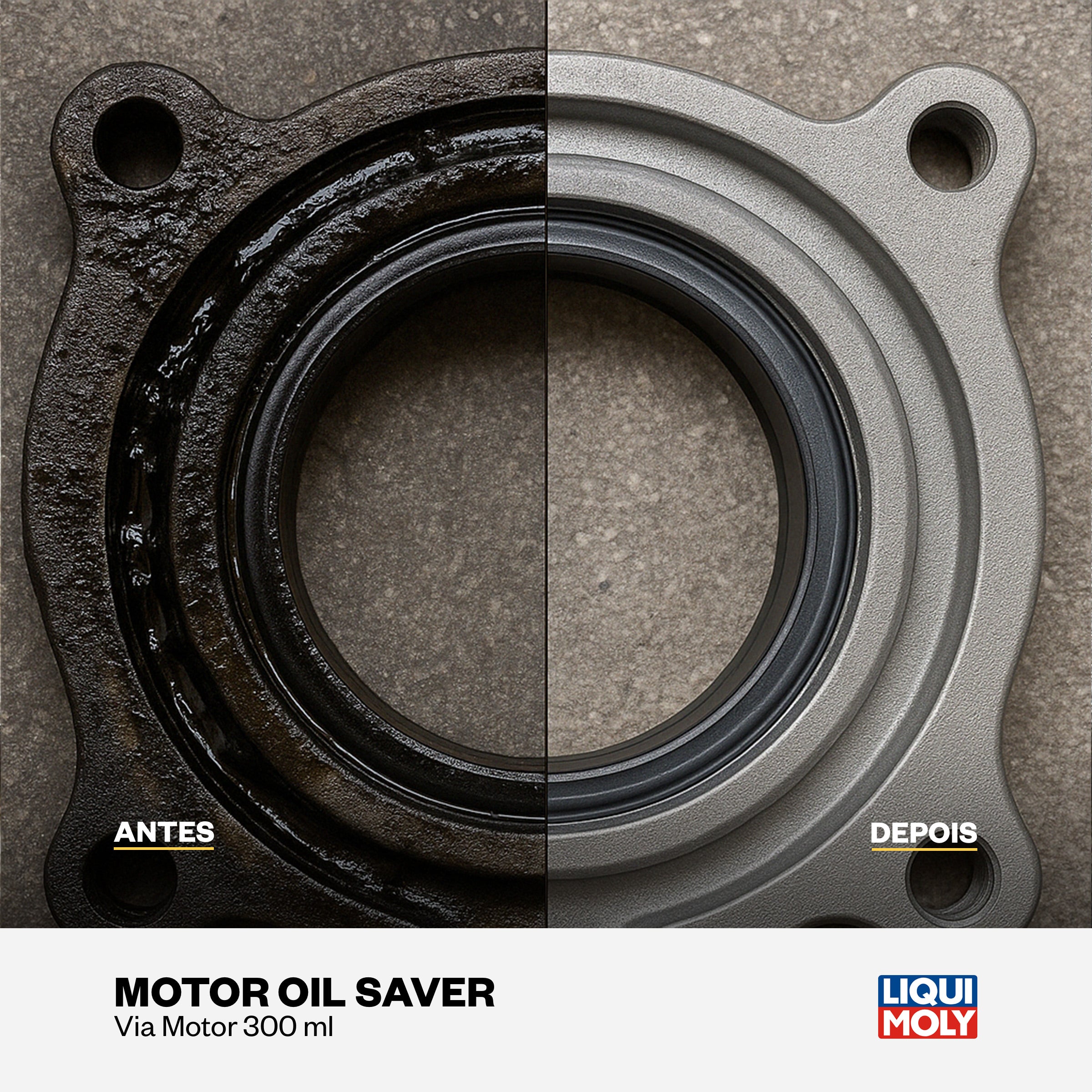Motor Oil Saver 300ml - Liqui Moly - Reduz Consumo De Óleo
