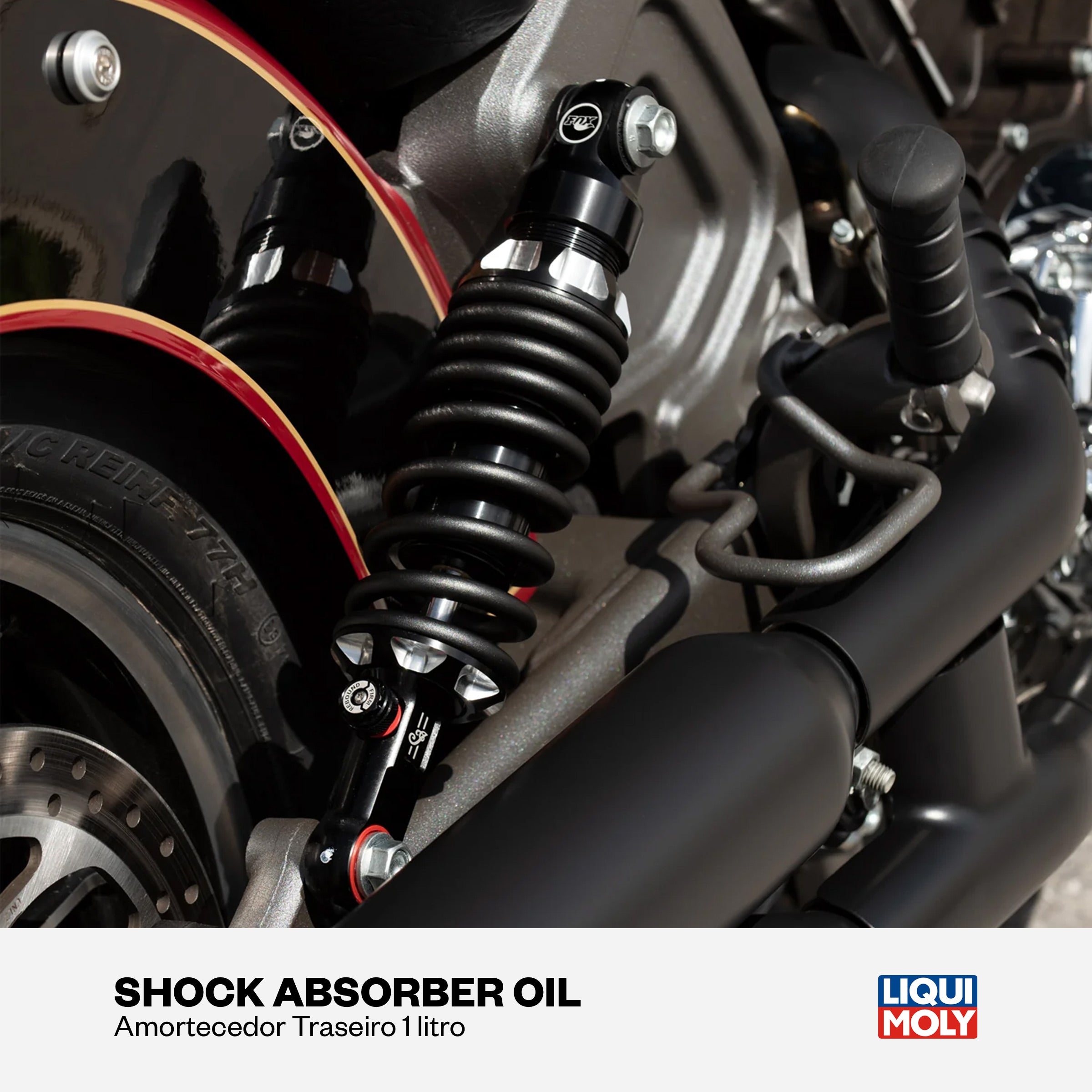 Motorbike Shock Absorber Oil 1l - Liqui Moly - Óleo Amortecedor Traseiro Motos