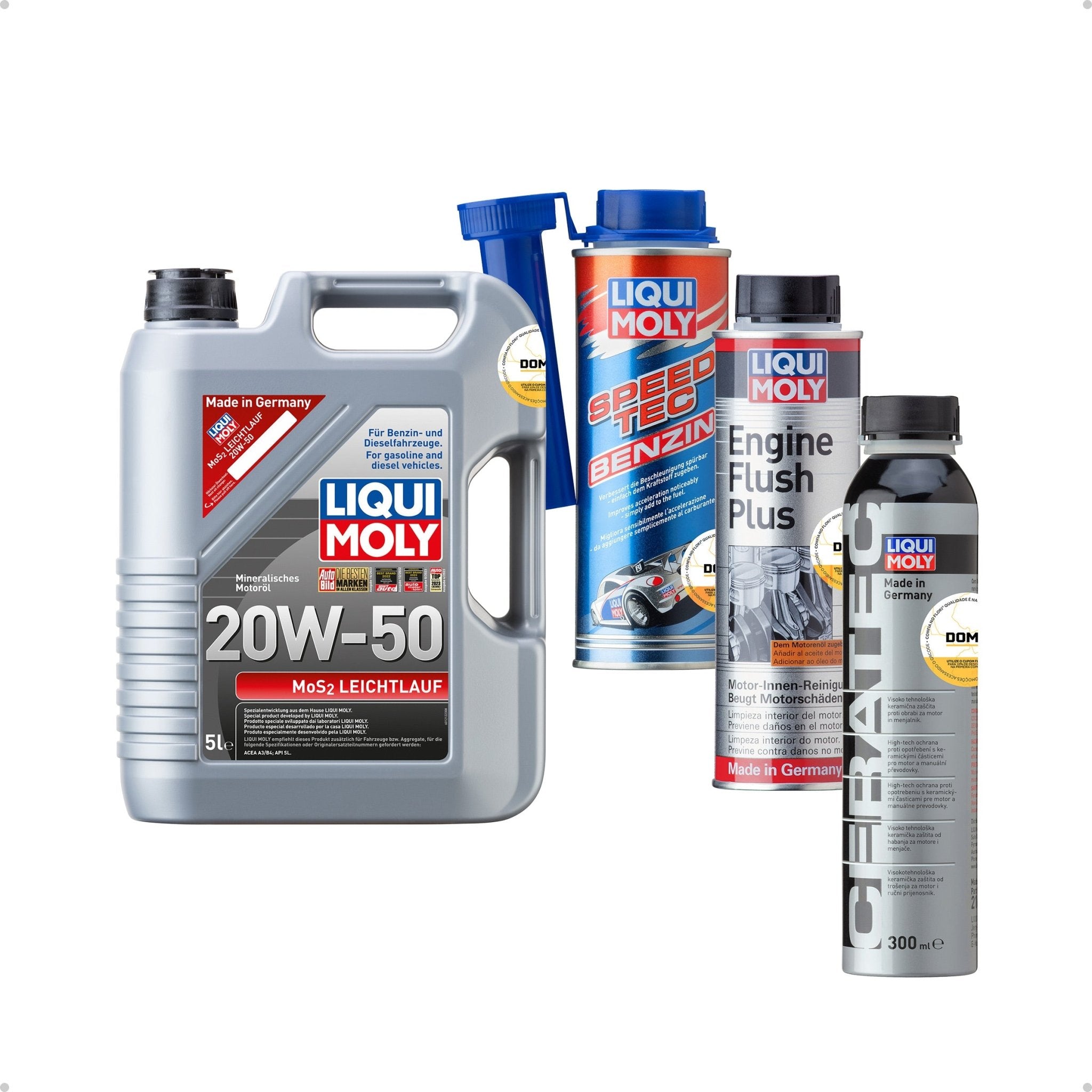 Liqui Moly Óleo Performance Gasolina Flex 20W - 50 5L Aditivos - DOMA