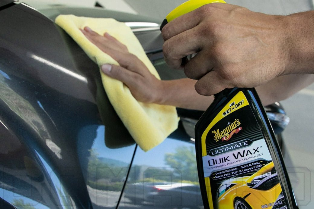 Cera de Uso Rápido Spray Ultimate Quik Wax Meguiar's: Proteção e Brilho em Minutos - DOMA