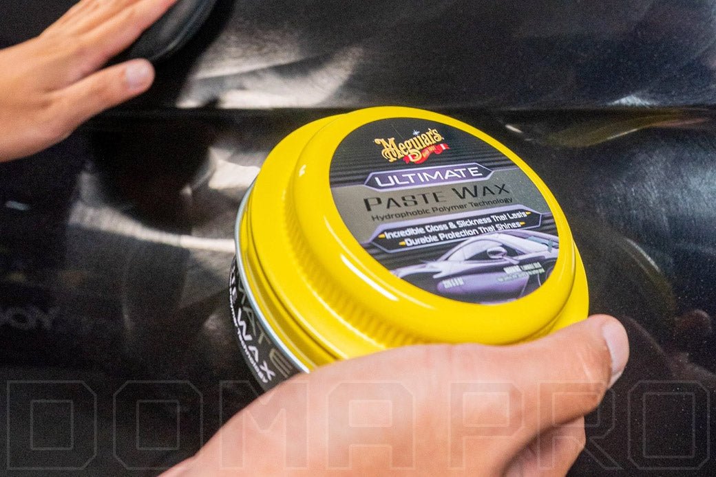 Cera Hidrofóbica Brilho Ultimate Paste Wax Meguiar's: Brilho e Proteção Duradouros - DOMA