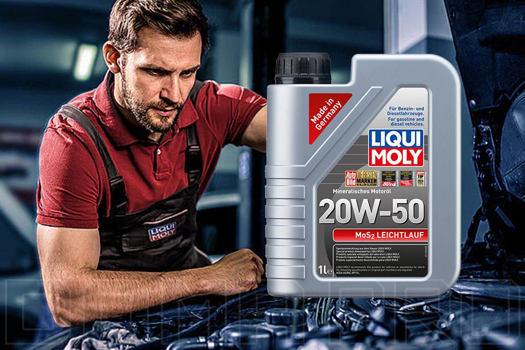 Liqui Moly MoS2 Leichtlauf 20W-50: Óleo Mineral com Redutor de Atrito para Máxima Proteção - DOMA