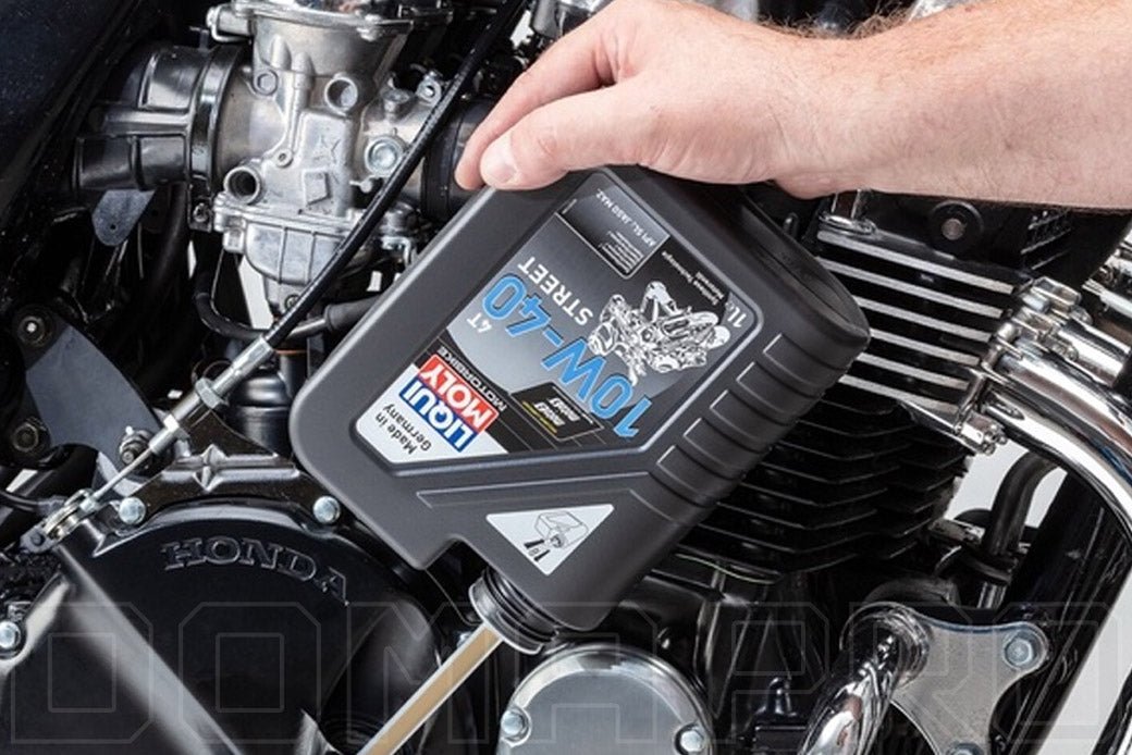 Liqui Moly Motorbike 4T 10W-40 Street: Óleo Sintético para Máxima Performance em Motos - DOMA