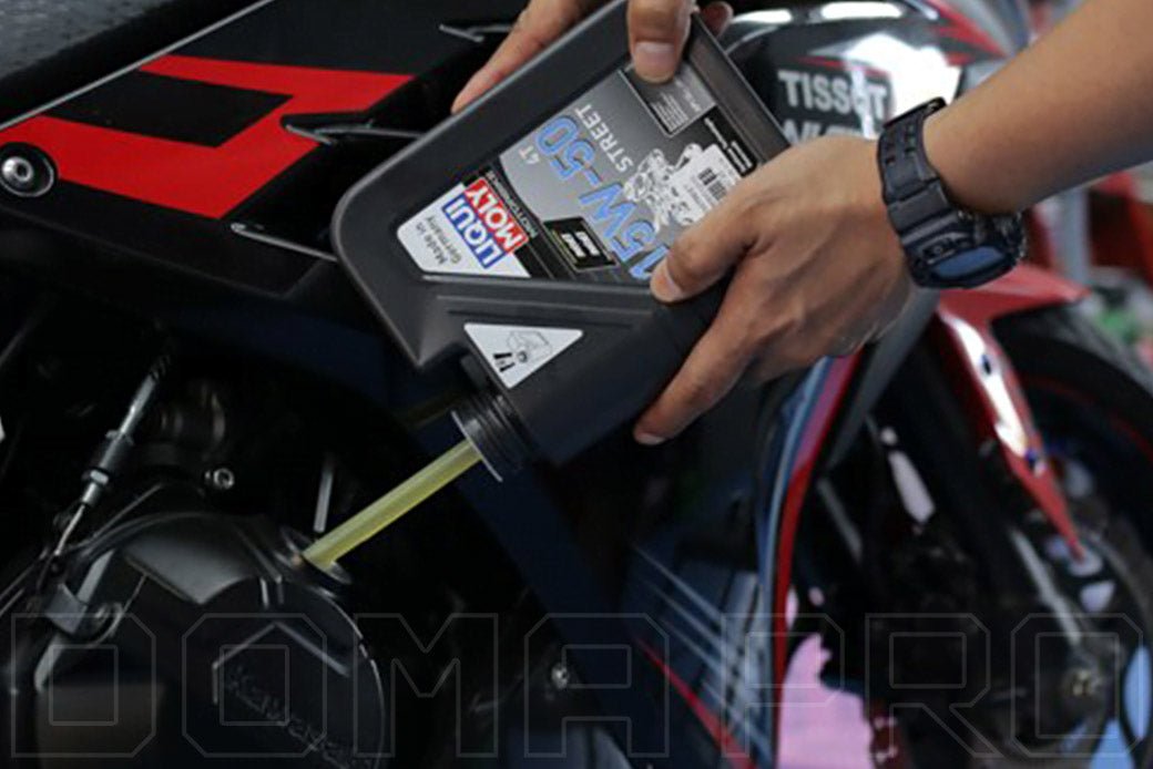 Liqui Moly Motorbike 4T 15W-50 Street: Óleo Sintético para Alta Performance em Motos - DOMA