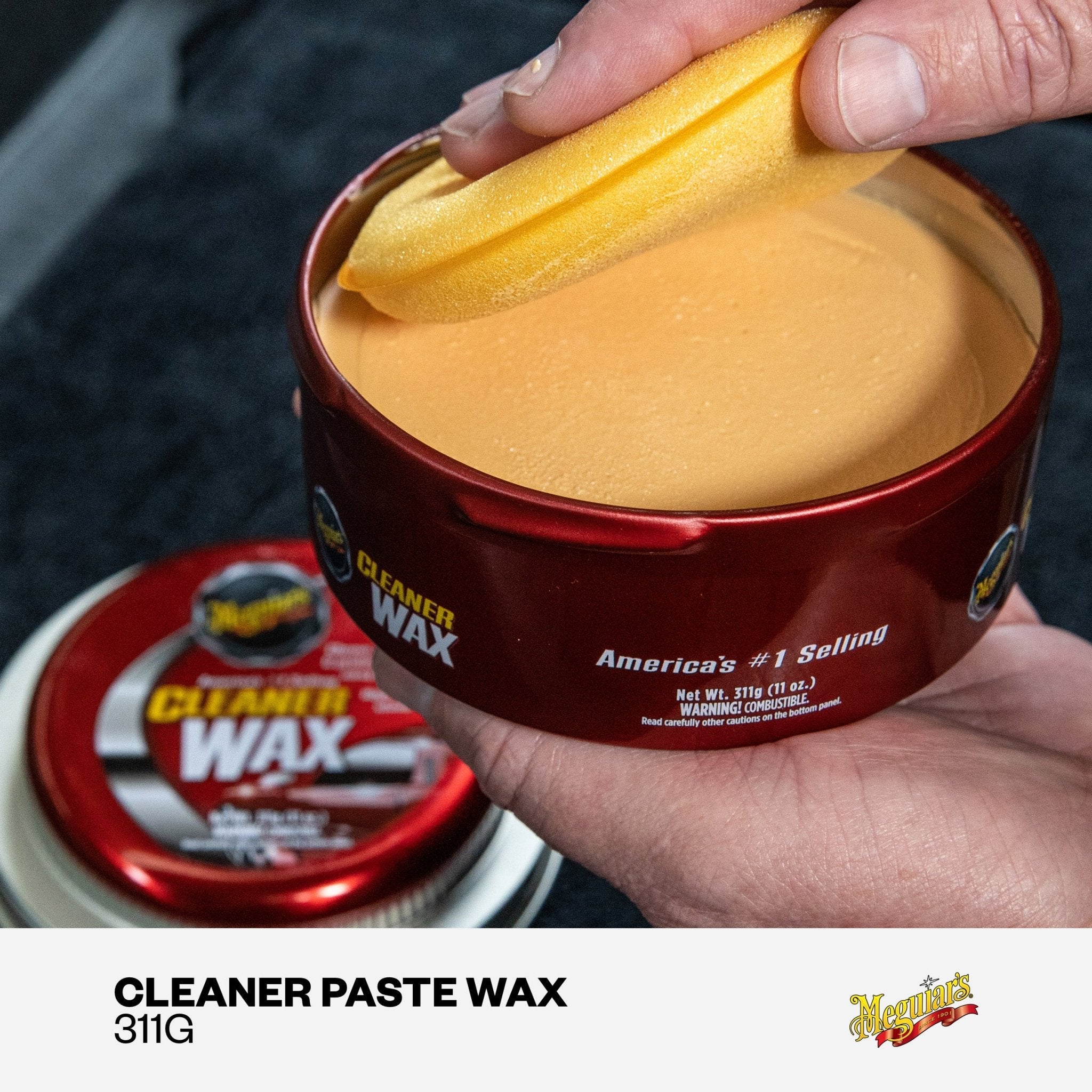 Cera em Pasta Polimento e Limpeza - Cleaner Paste Wax 311g - Meguiar's - DOMA