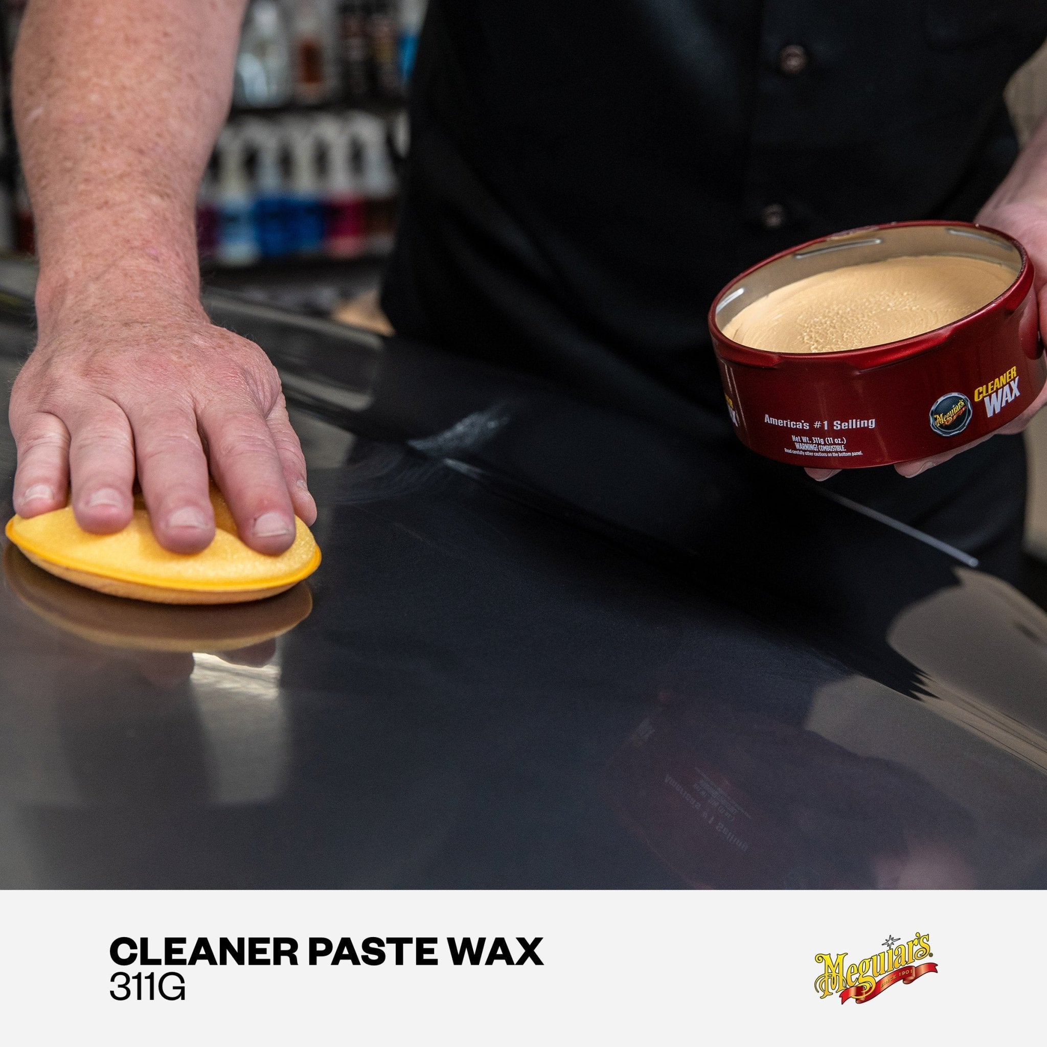 Cera em Pasta Polimento e Limpeza - Cleaner Paste Wax 311g - Meguiar's - DOMA