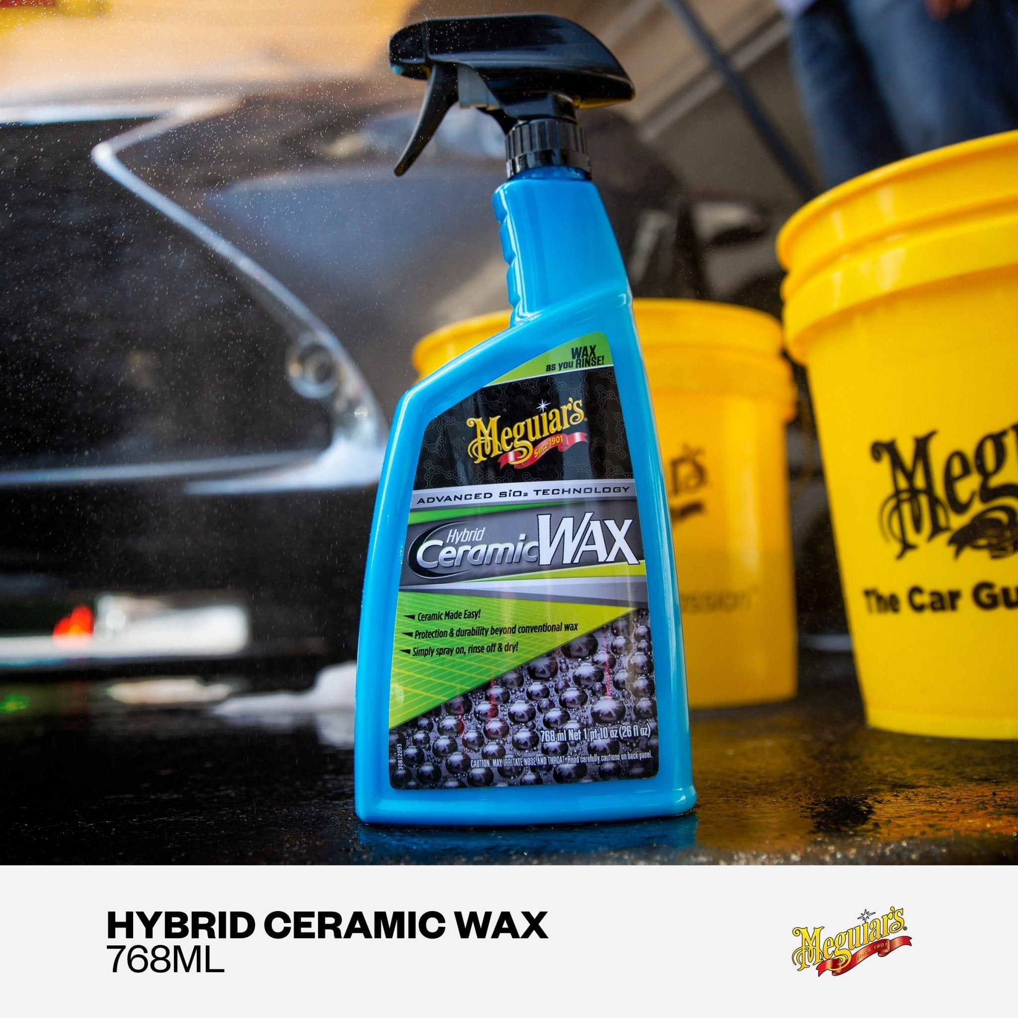 Cera Líquida Proteção - Hybrid Ceramic Wax 768ml - Meguiar's - DOMA