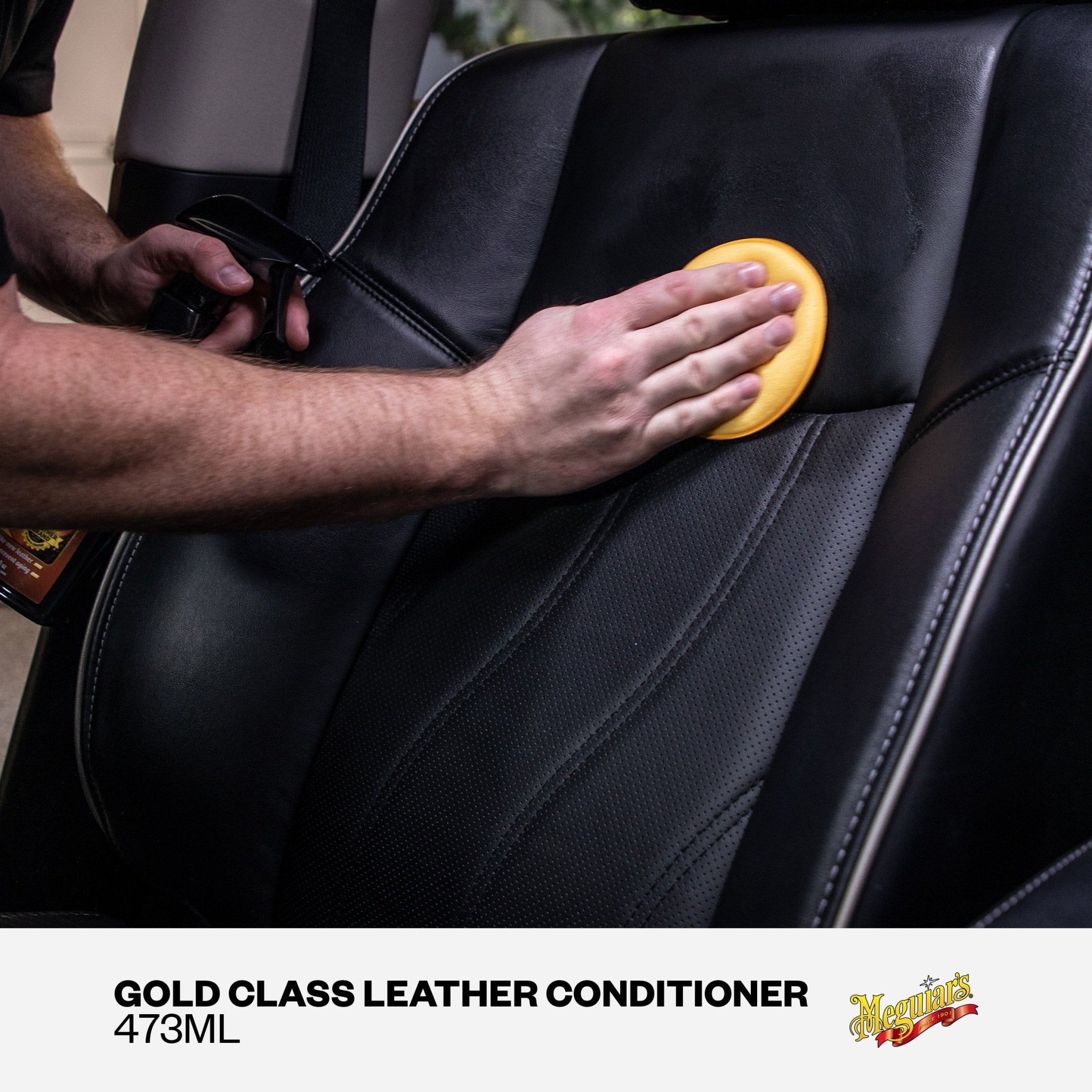 Hidratante de Couros - Gold Class Leather Conditioner 473ml - Meguiar's - DOMA