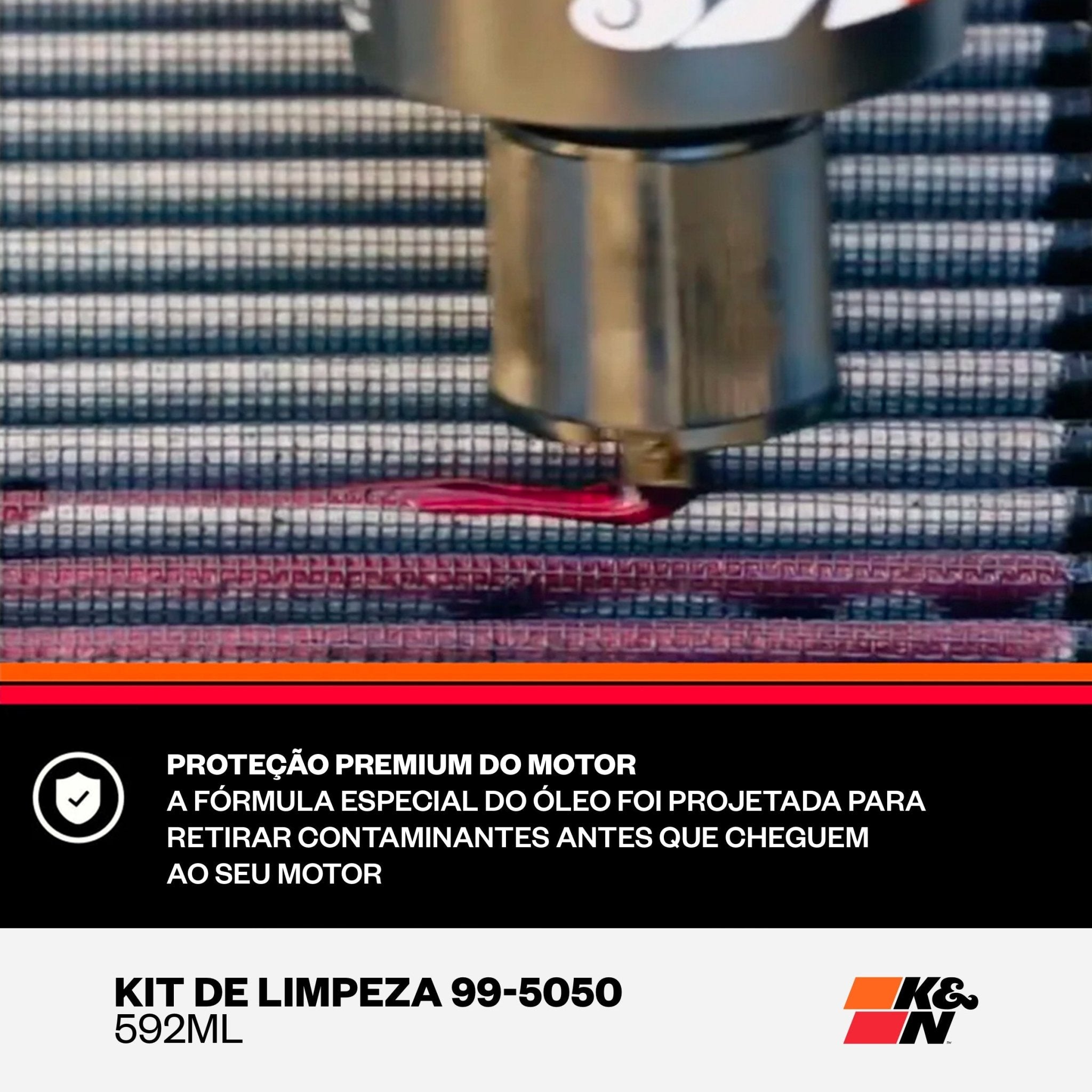 Kit Limpeza Filtro De Ar - Recharger Inbox Intake 99 - 5050 - K&N - DOMA