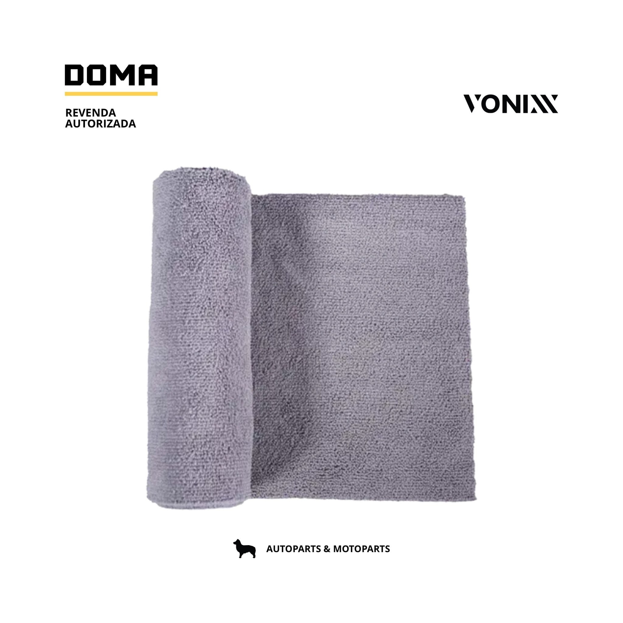 Kit Vonixx 4 Toalhas Microfibra Sem Costura 40x60 350gsm - DOMA