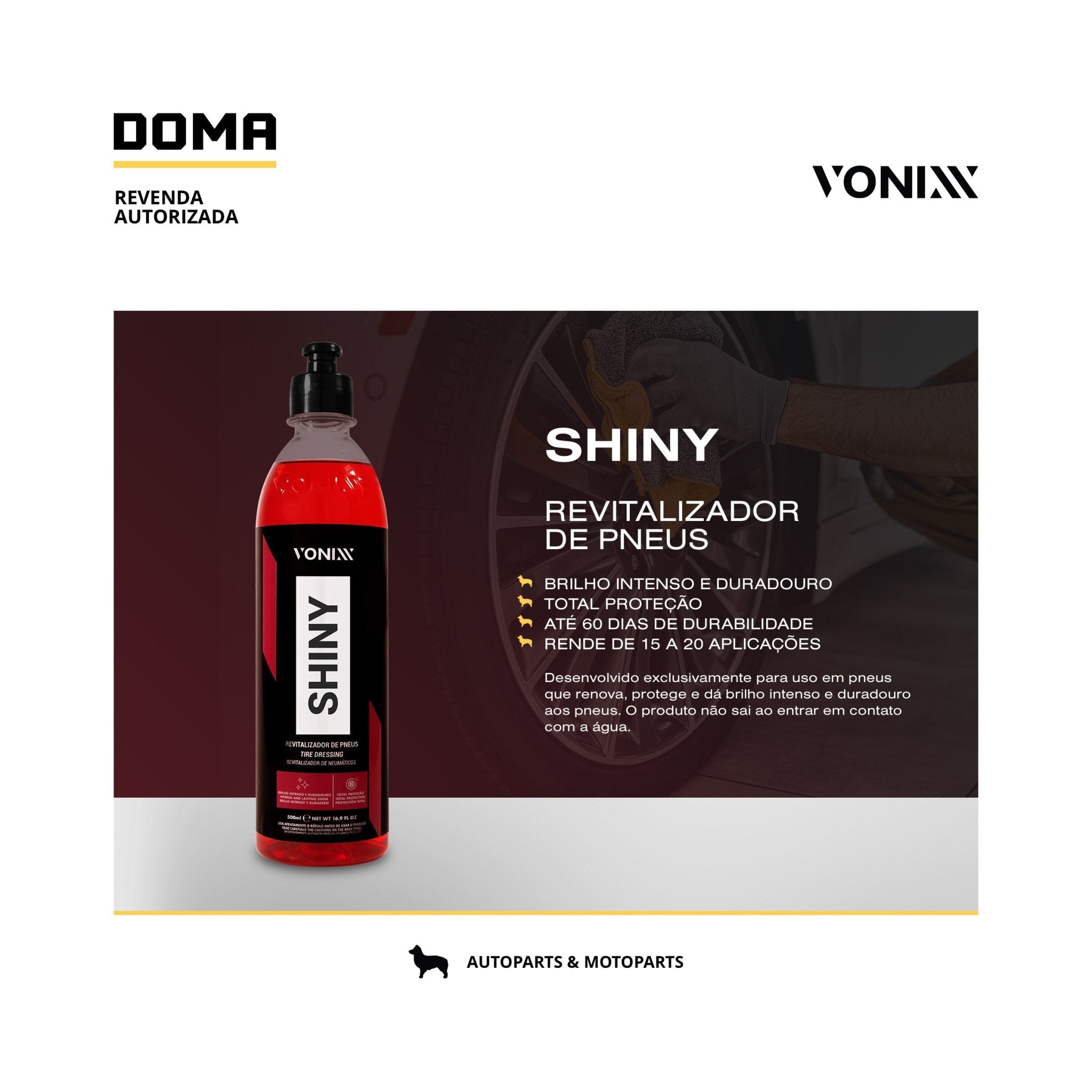 Kit Vonixx Delet Shiny Pinceis - DOMA