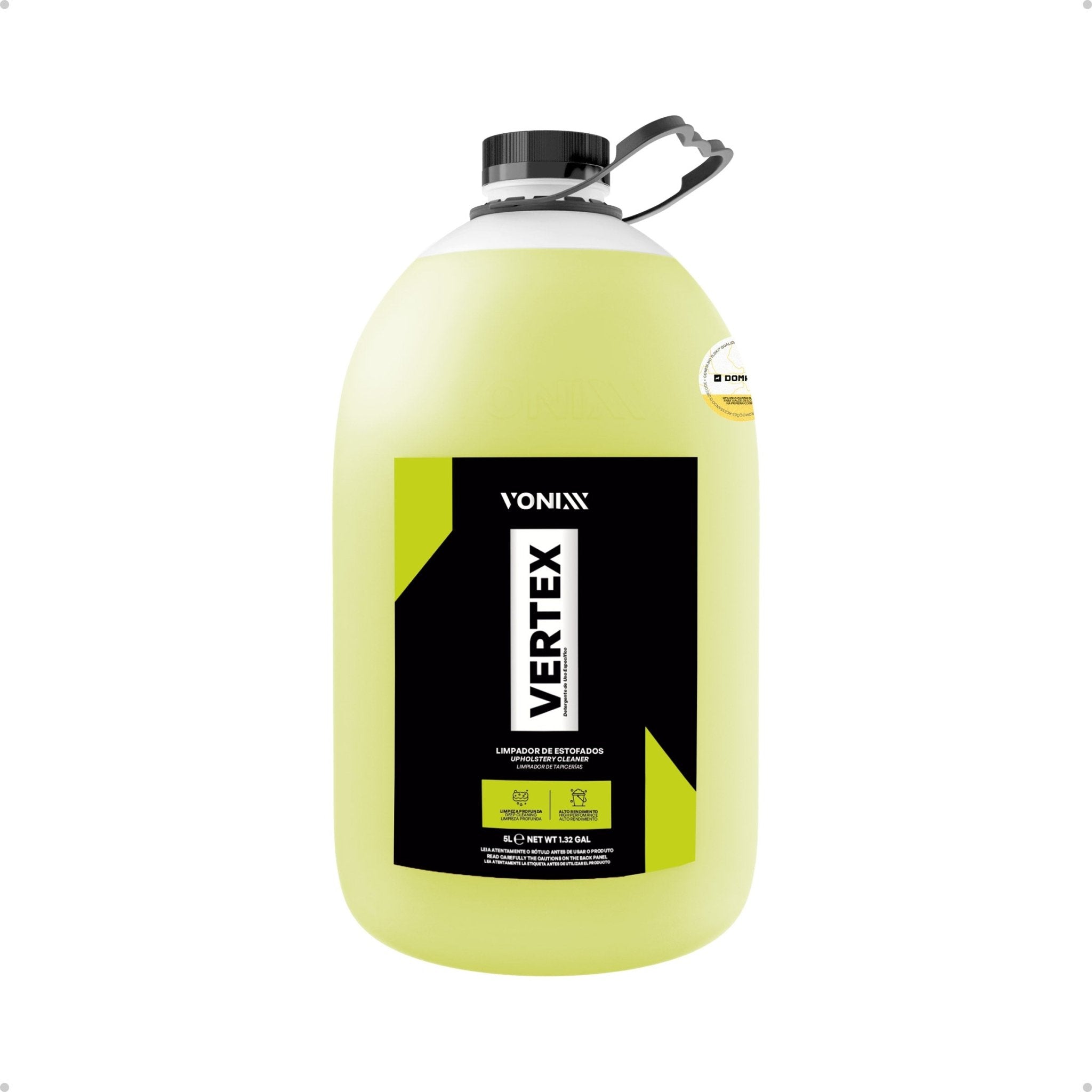 Limpeza Profissional Profunda de Estofados - Vertex 5L - Vonixx - DOMA