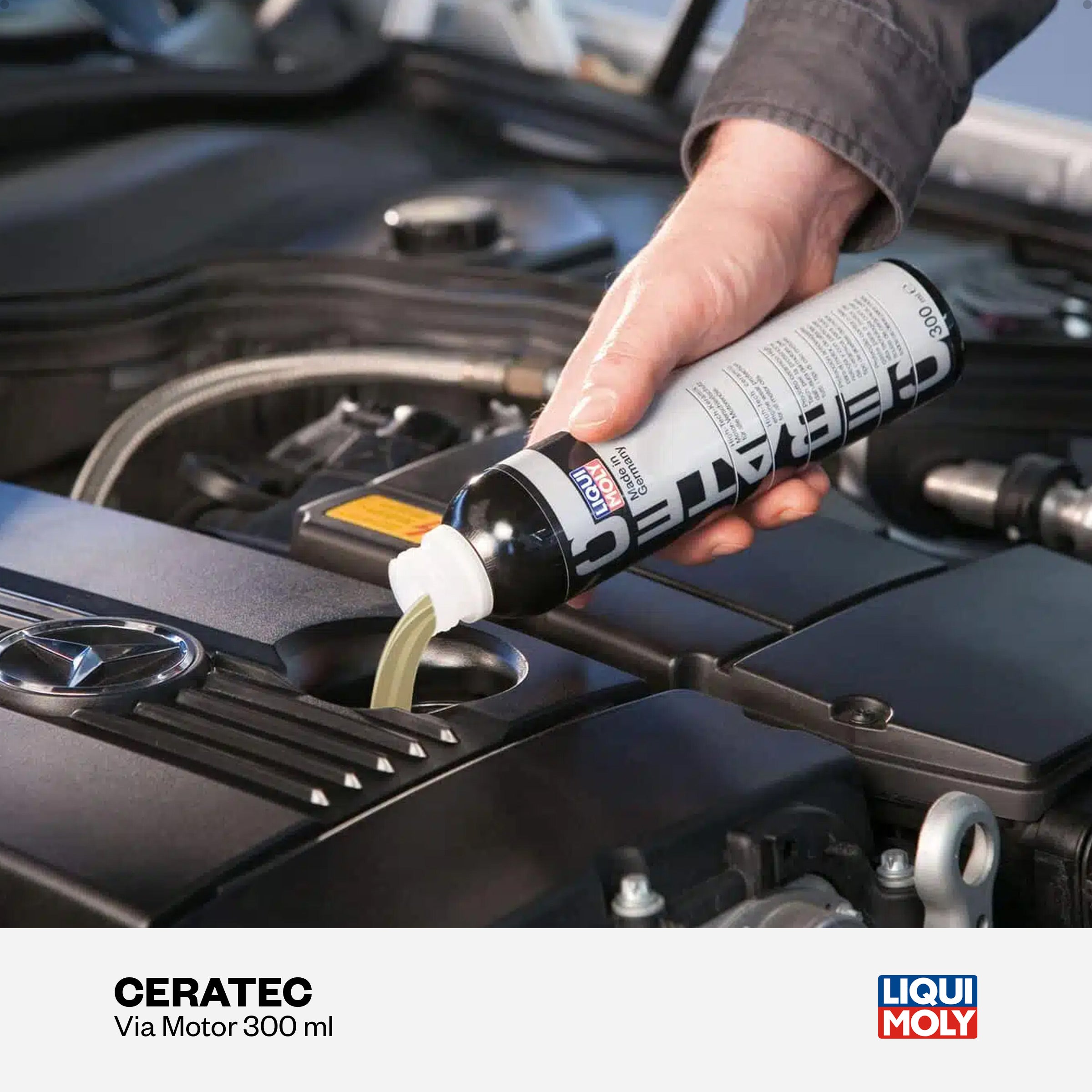 Ceratec 300ml - Liqui Moly - Redutor Atrito de Alta Performance Proteção Motor