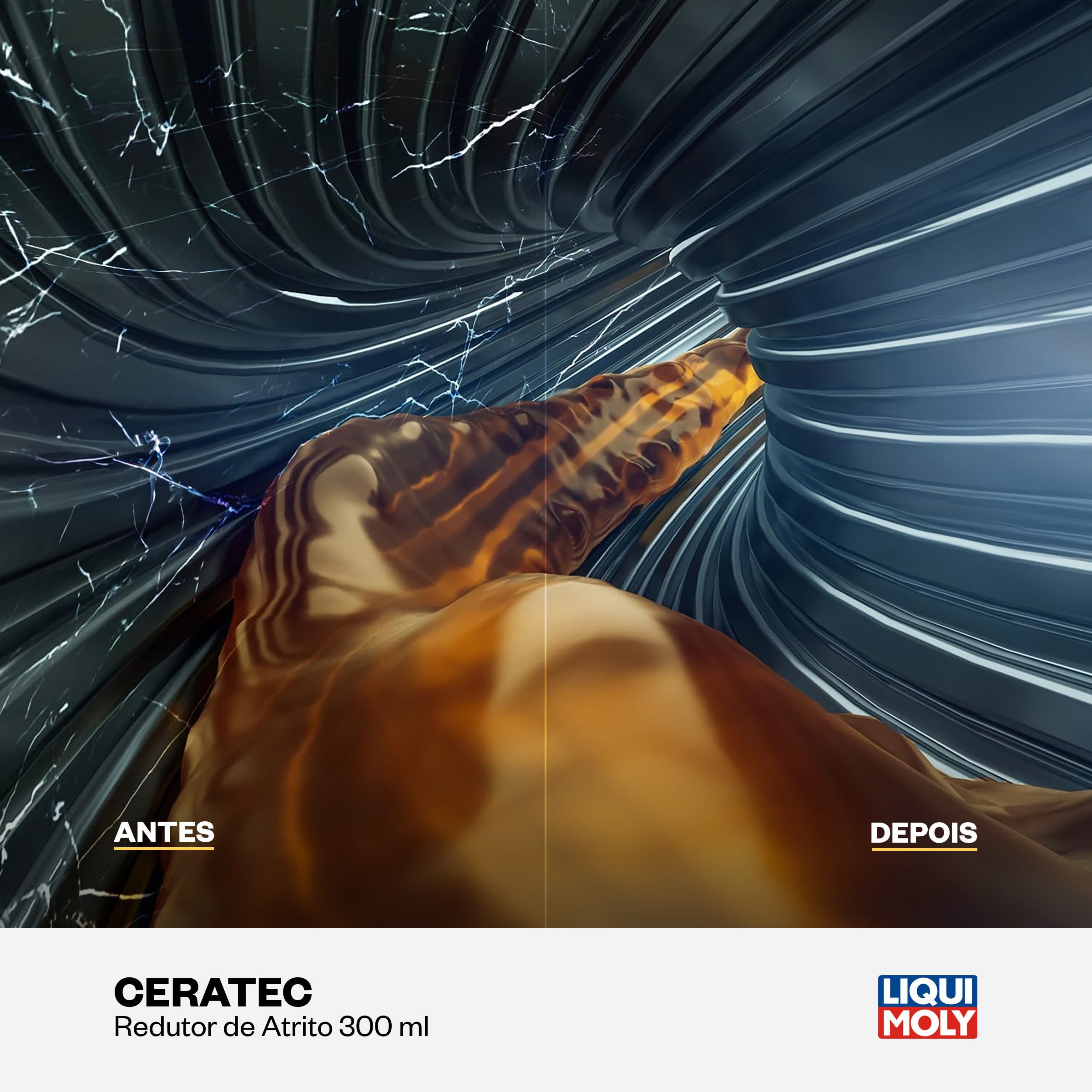Ceratec 300ml - Liqui Moly - Redutor Atrito de Alta Performance Proteção Motor