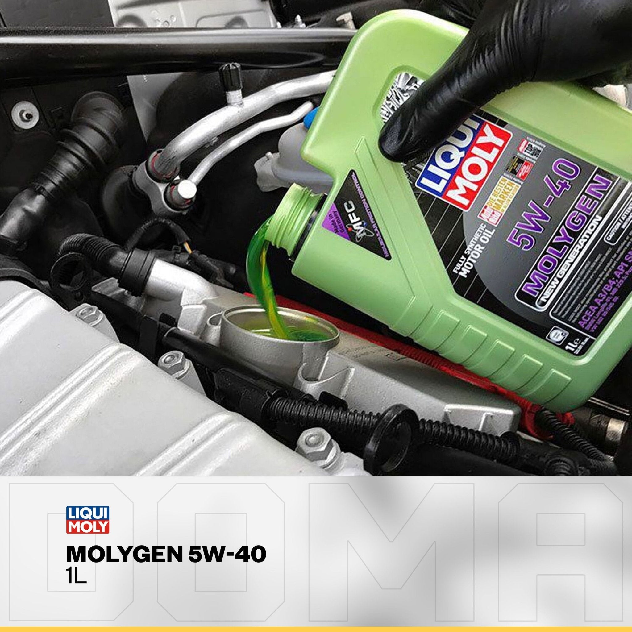 Liqui Moly Consumo de Óleo Molygen 5W - 40 4L Aditivos - DOMA