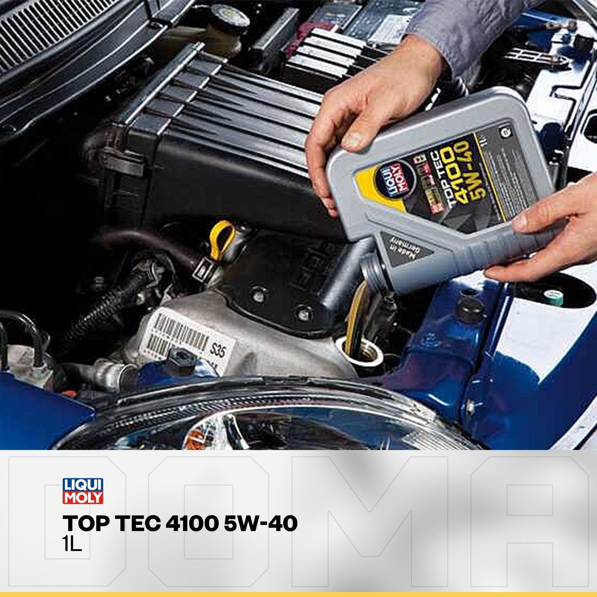 Liqui Moly Consumo de Óleo Top Tec 4100 5W - 40 5L Aditivos - DOMA