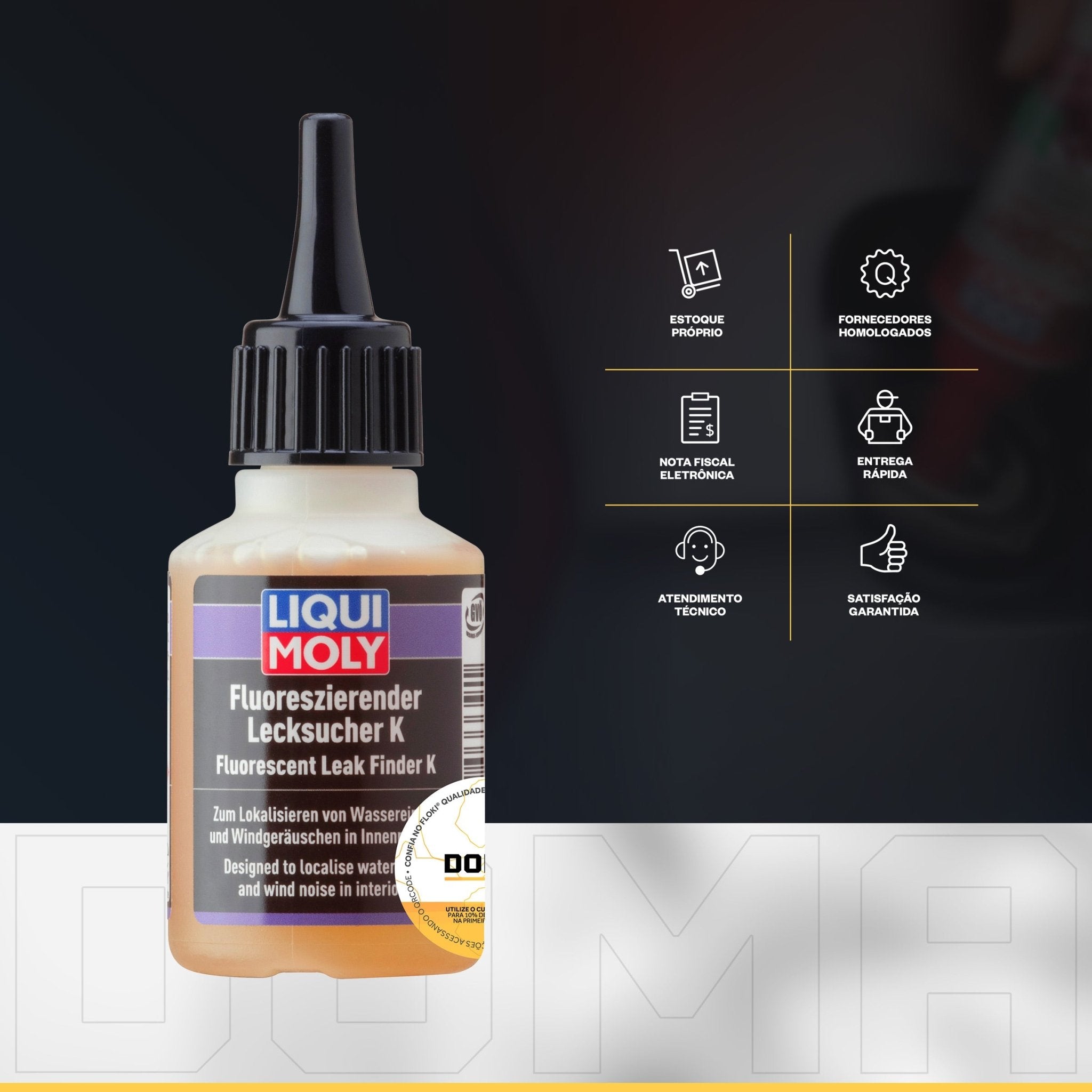 Liqui Moly Fluorescent Leak Finder K 50ml Acha Vazamento - DOMA