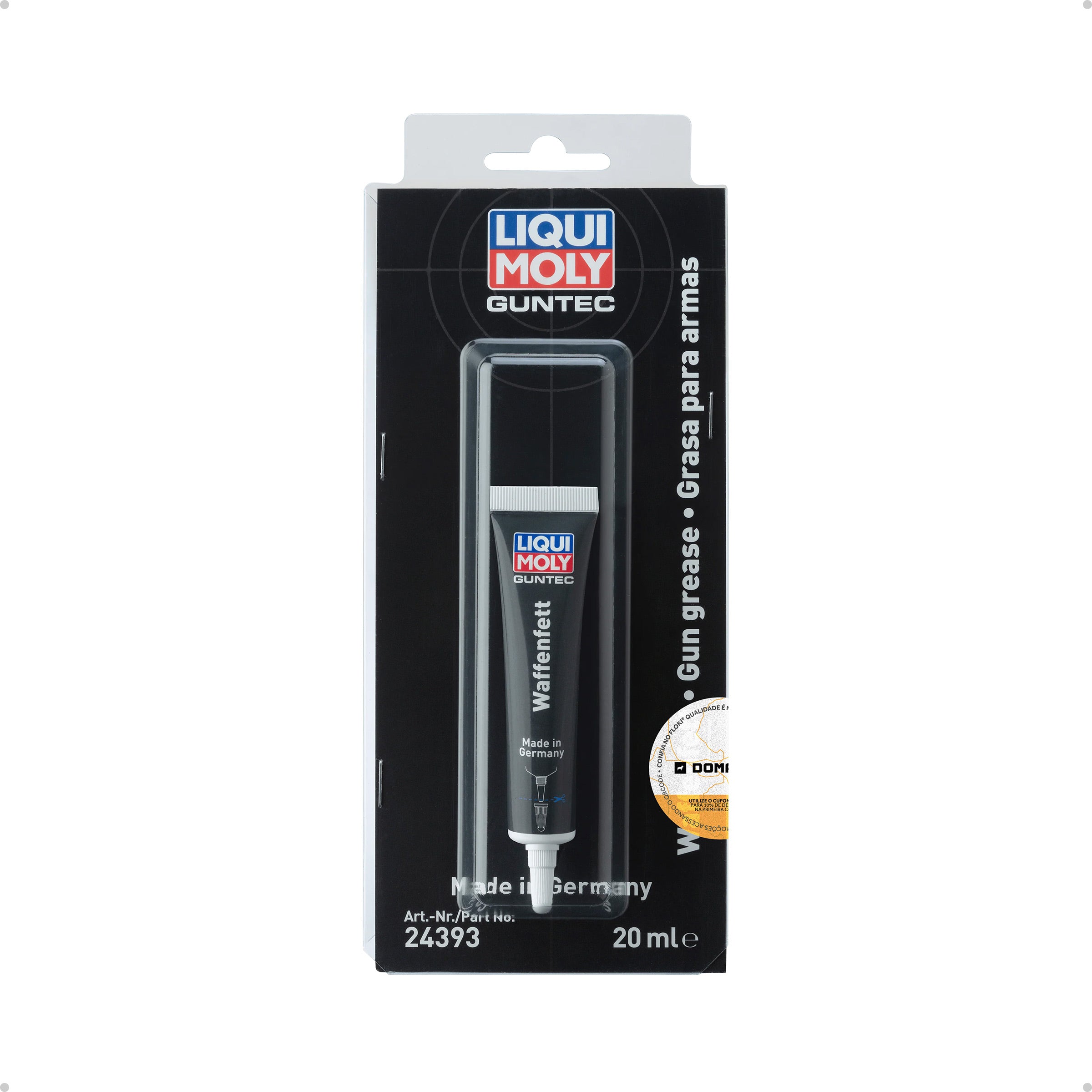 Guntec Weapon Grease 20ml - Liqui Moly - Graxa Lubrificante para Armas