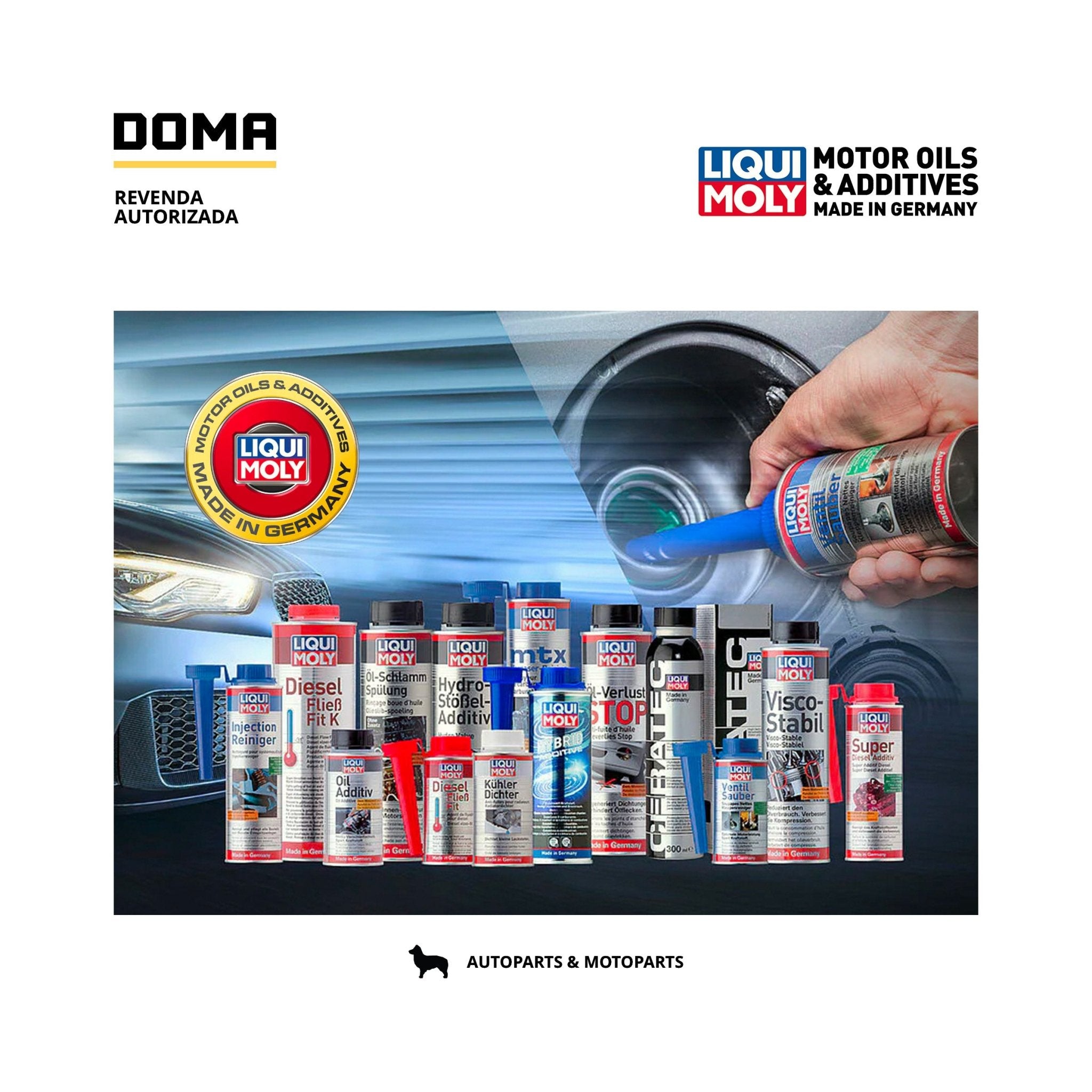 Liqui Moly Hydro Stobel Additiv 300ml Elimina Barulho Tucho - DOMA