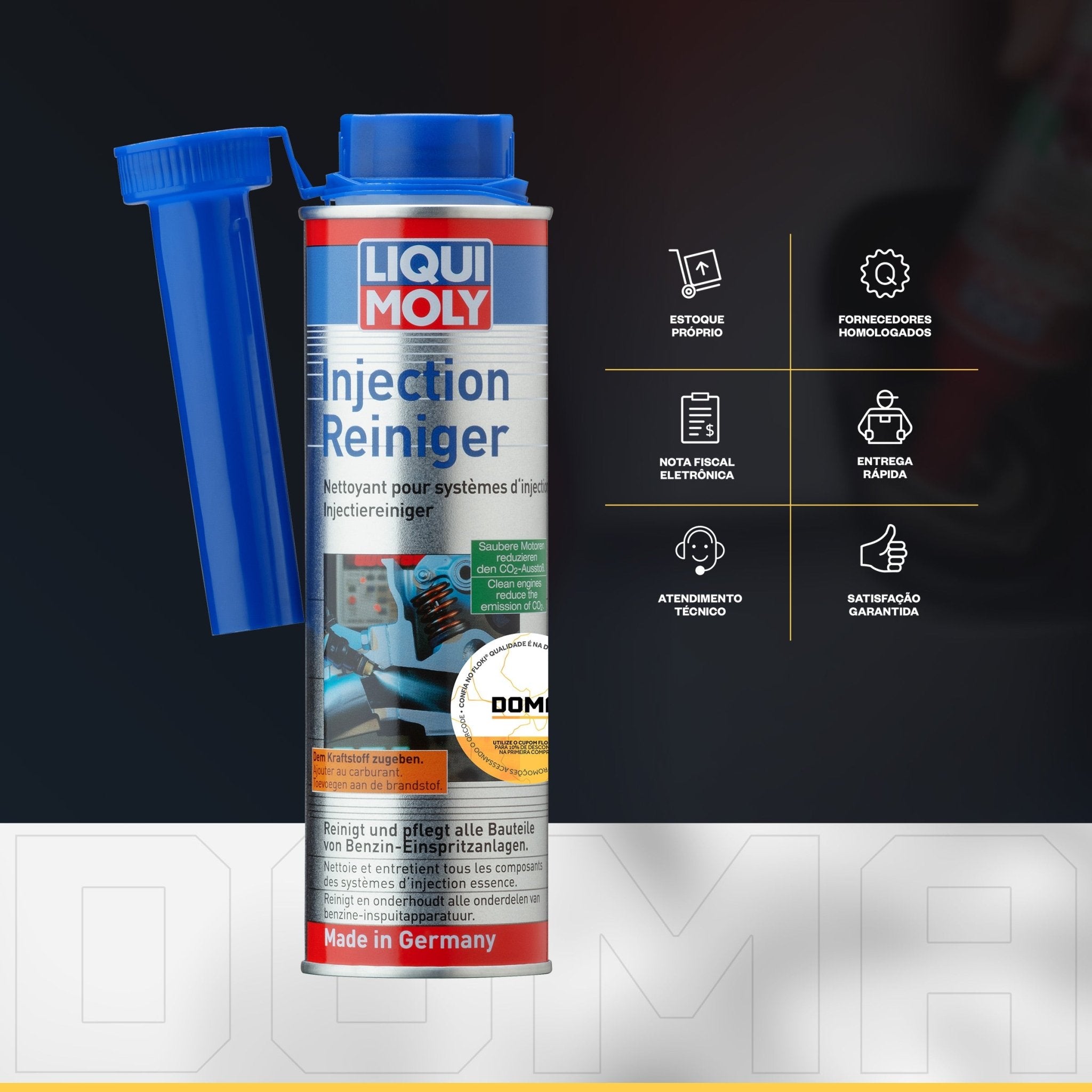 Liqui Moly Injection Cleaner 300ml Limpa Bico De Injeção - DOMA