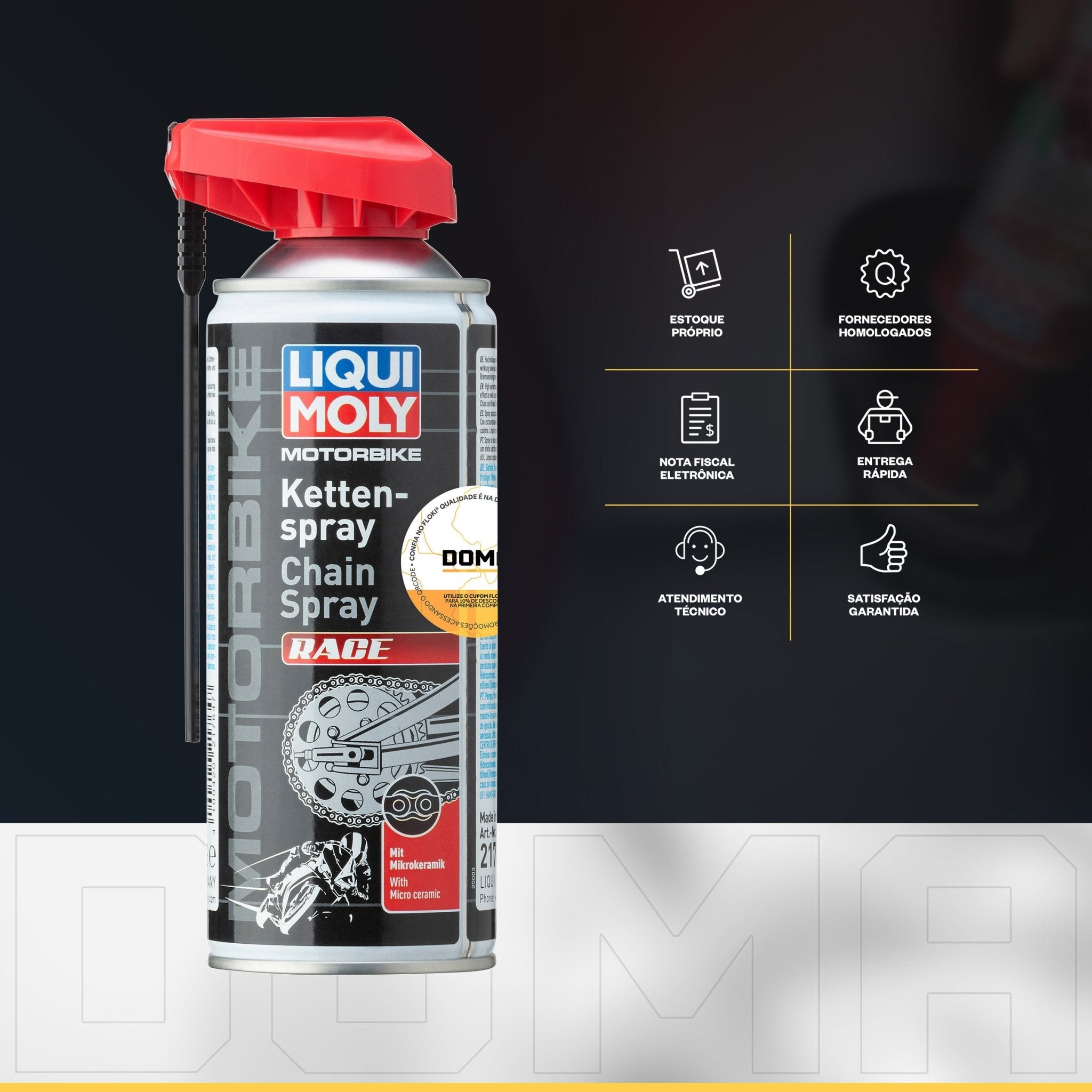 Liqui Moly Motorbike Chainspray Racing Spray Correntes - DOMA