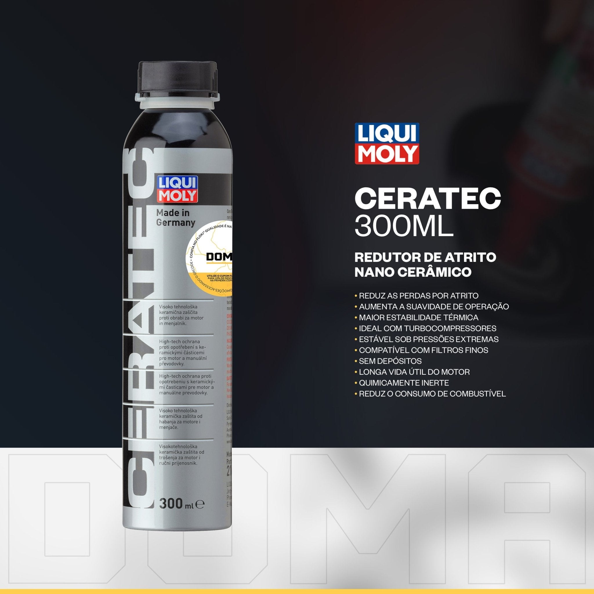 Liqui Moly Óleo Performance Gasolina Flex 20W - 50 5L Aditivos - DOMA