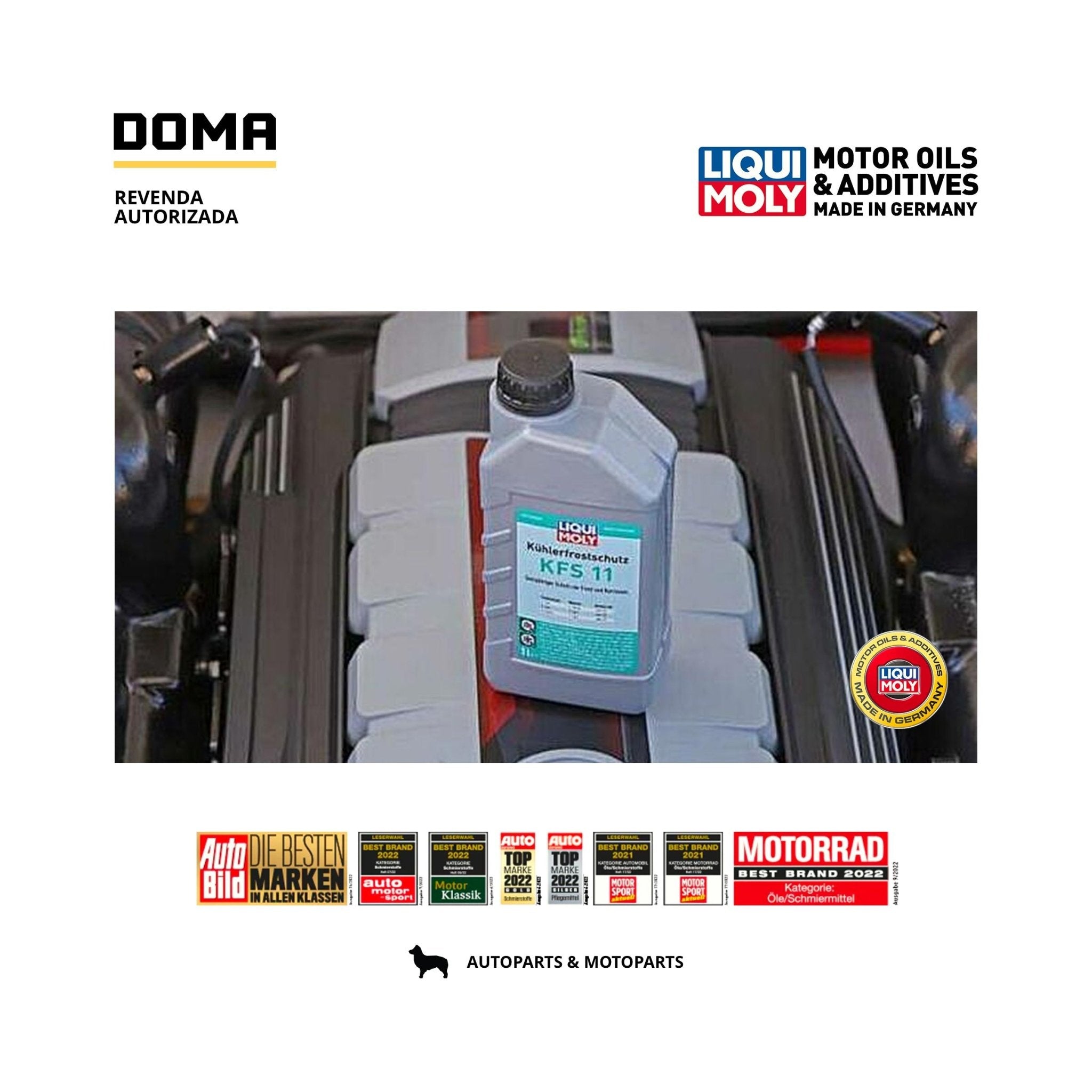 Liqui Moly Radiator Antifreeze KFS 11 1L Fluído Radiador - DOMA