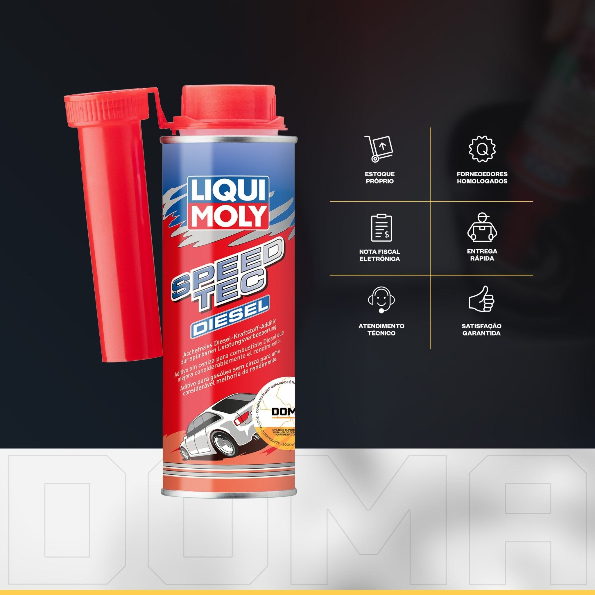 Liqui Moly Speed Tec Diesel Desempenho Aceleração 250ml - DOMA