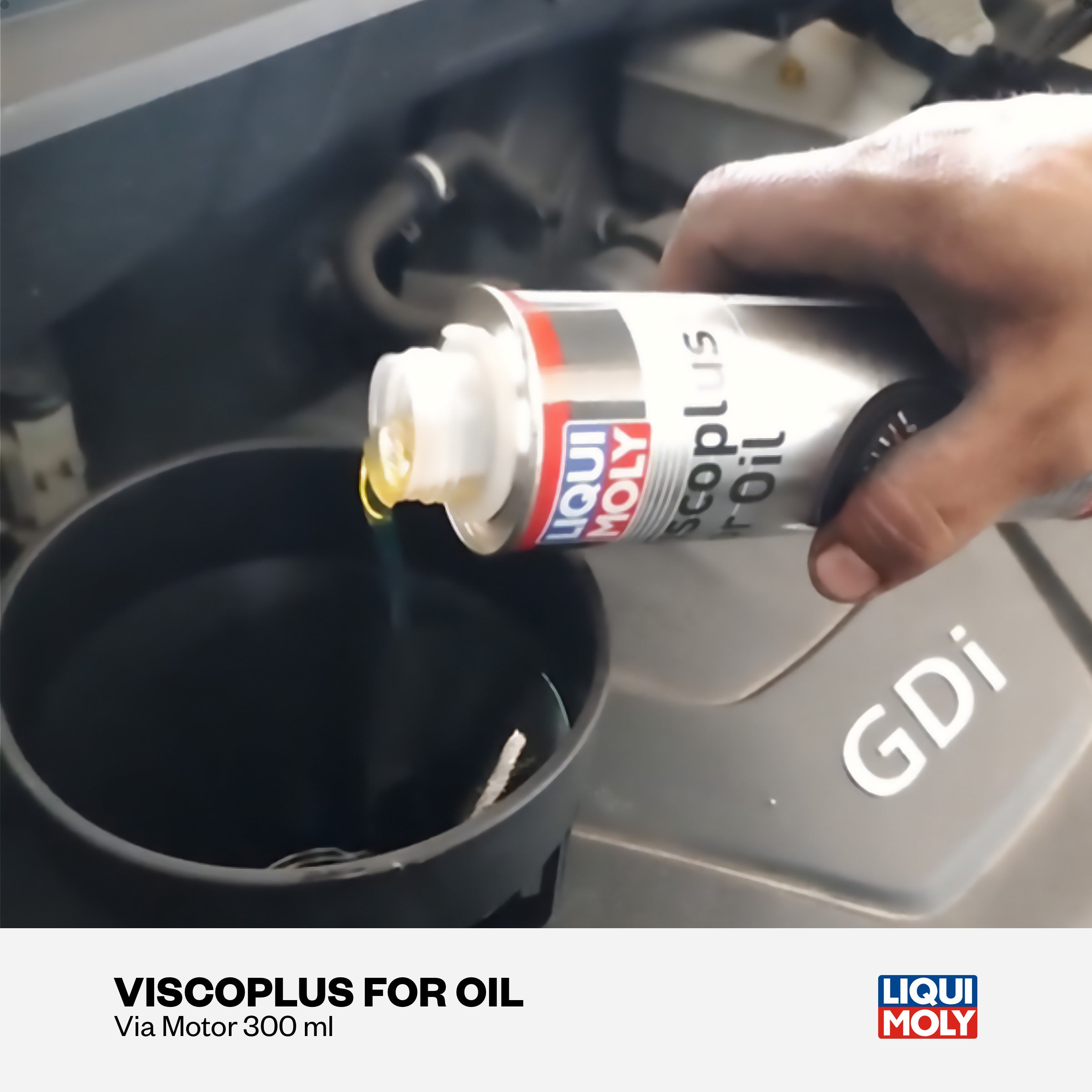 Viscoplus 300ml - Liqui Moly - Estabiliza Viscosidade e Reduz Consumo de Óleo