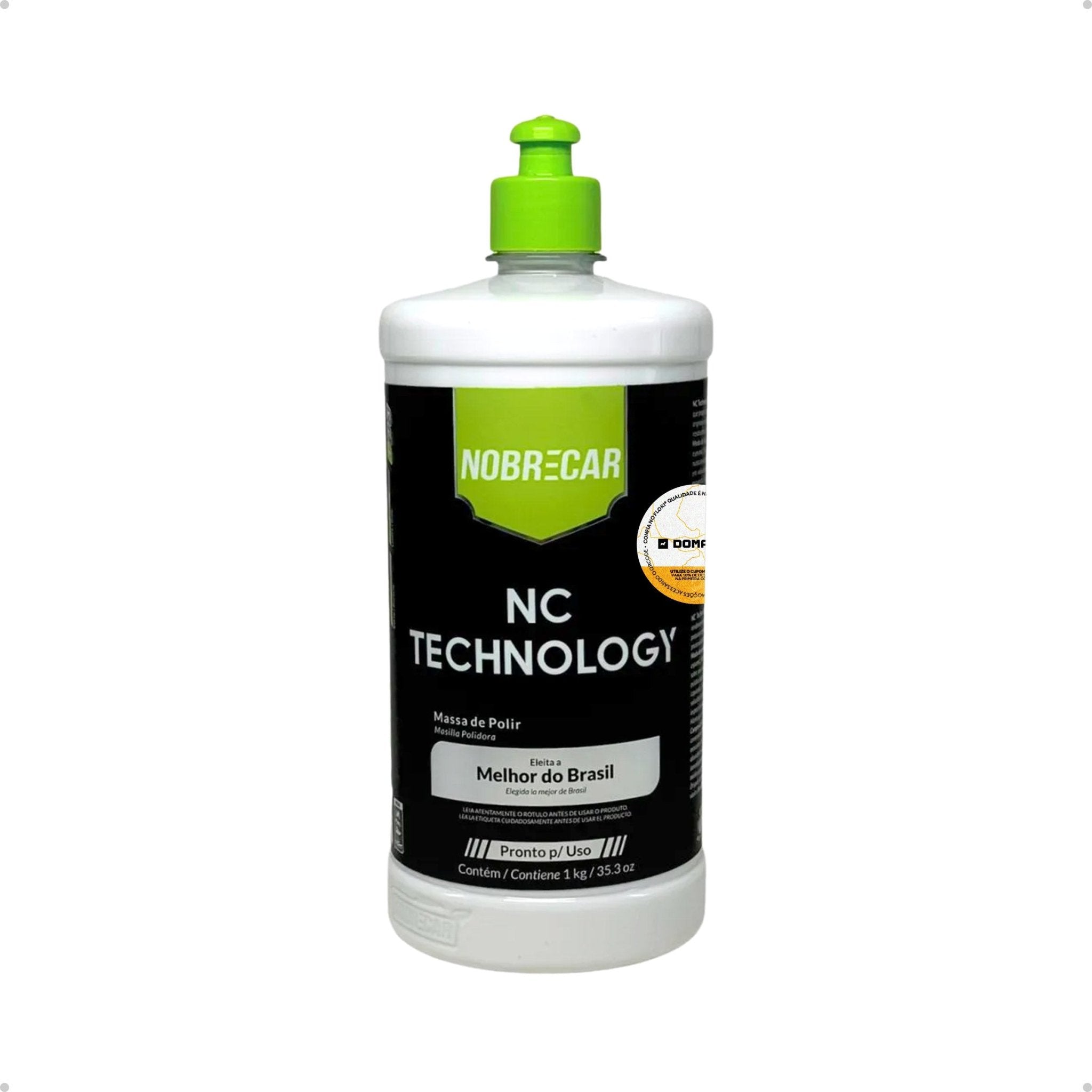 Massa De Polir de Alta Performance - NC Technology 1kg - Nobrecar - DOMA