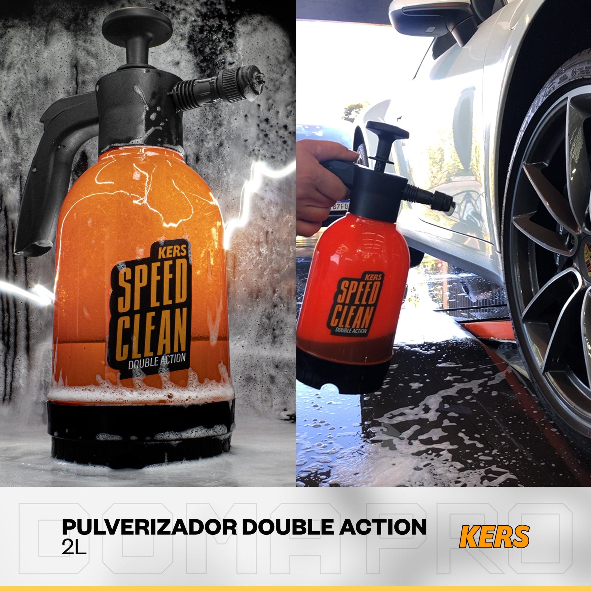 Pulverizador Gerador De Espuma Snow Foam Kers Speed Clean 2L - DOMA