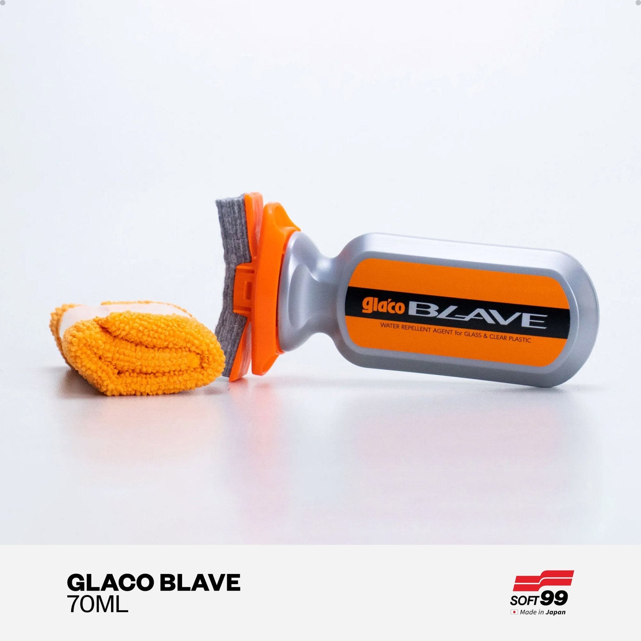 Repelente de Água Para Viseiras e Faróis - Glaco Blave 70ml - Soft99 - DOMA