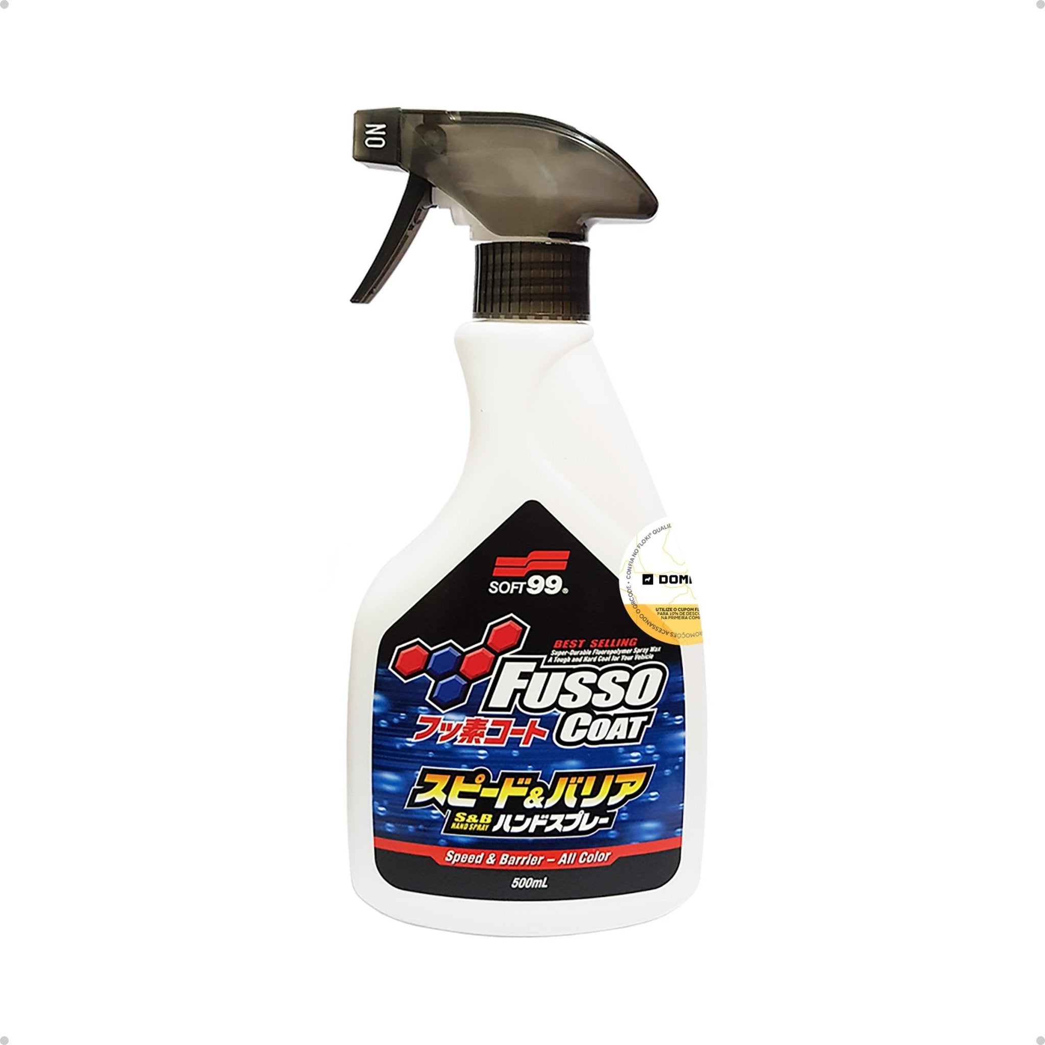 Spray Selante Manutenção de Pintura - Fusso Coat Speed Barrier 500ml - Soft99 - DOMA