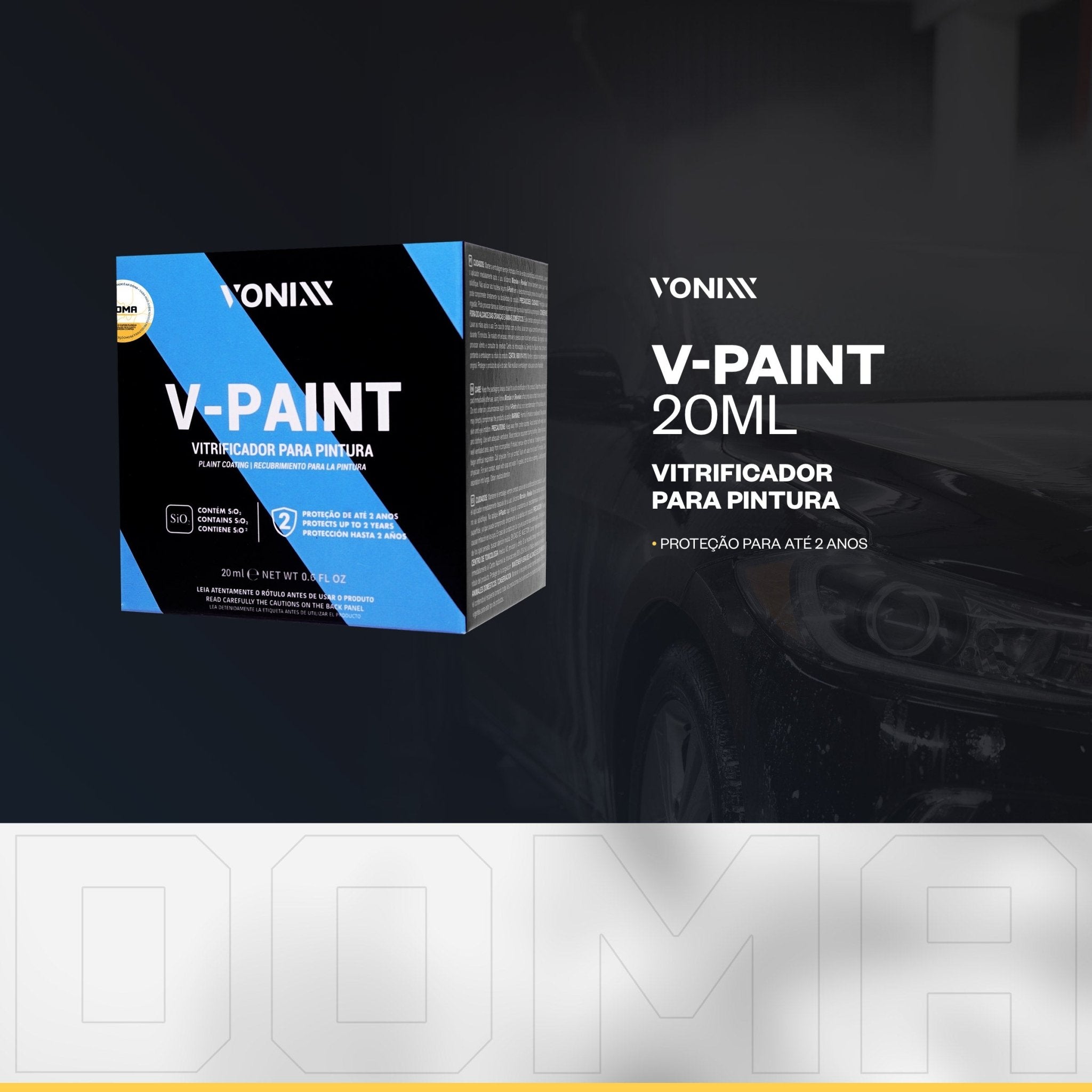 V - paint Vonixx Vitrificador De Pintura Automotiva 20ml - DOMA