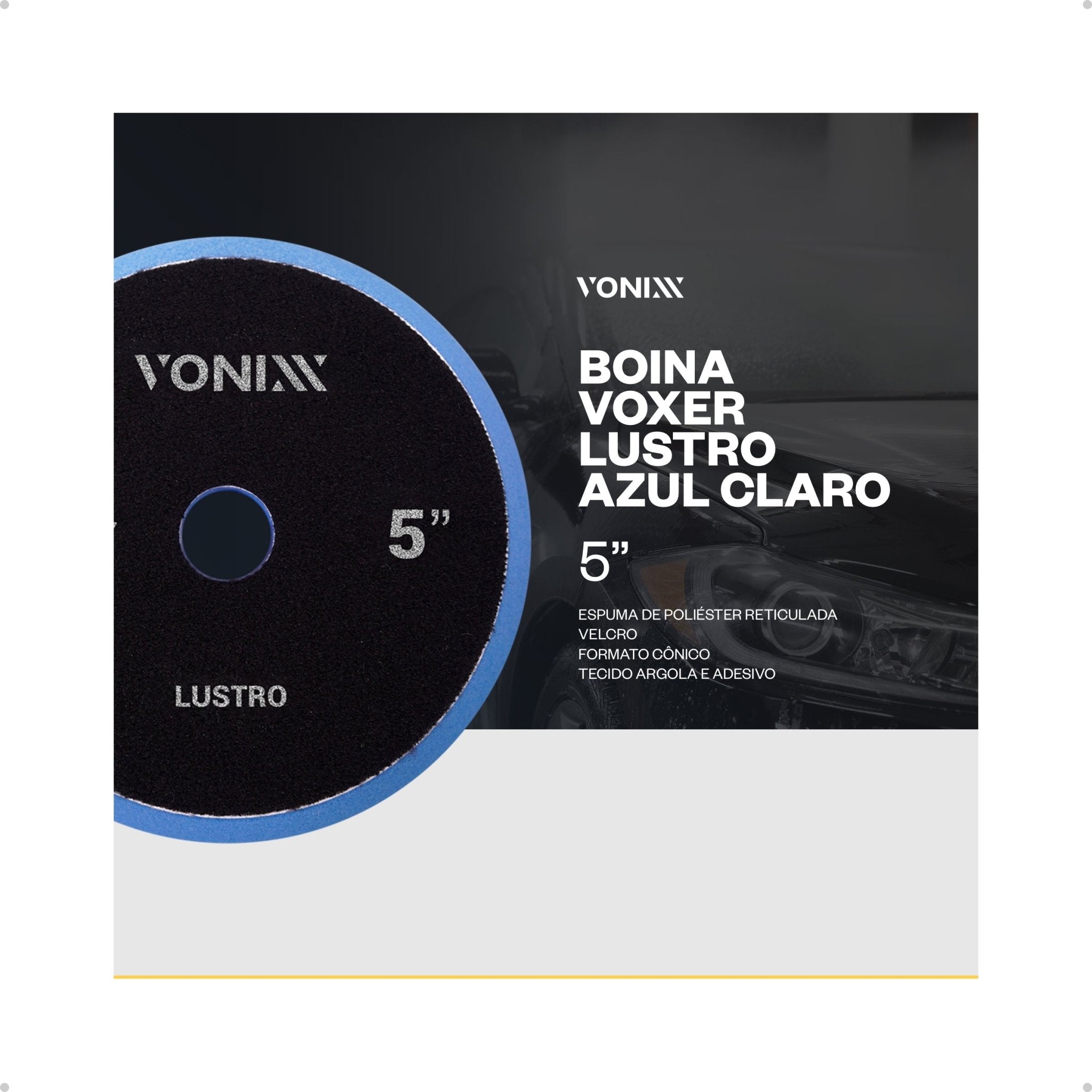 Vonixx Boina Voxer Lustro Azul Claro 5 - DOMA