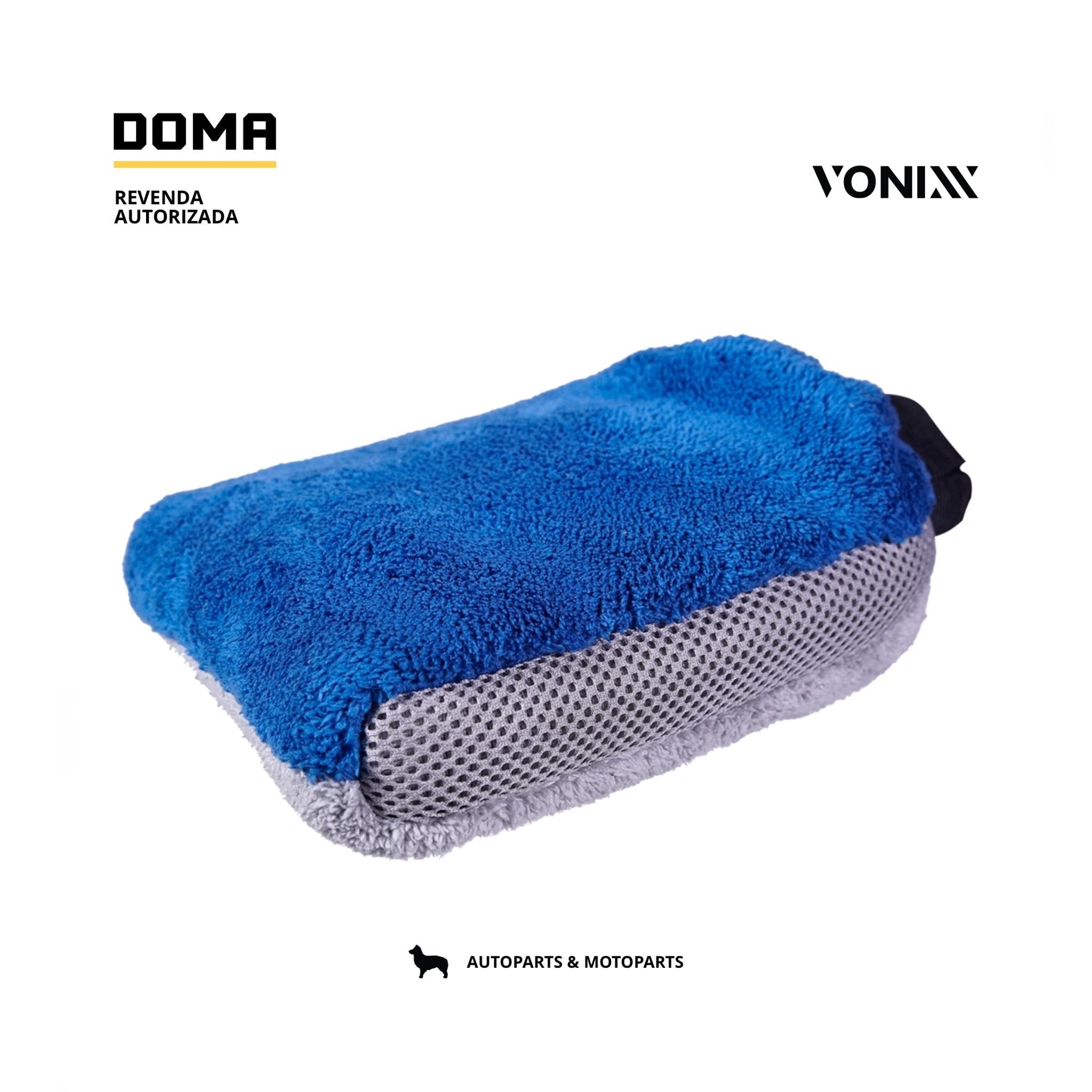 Vonixx Luva Microfibra 2 Em 1 28x18,5cm - DOMA