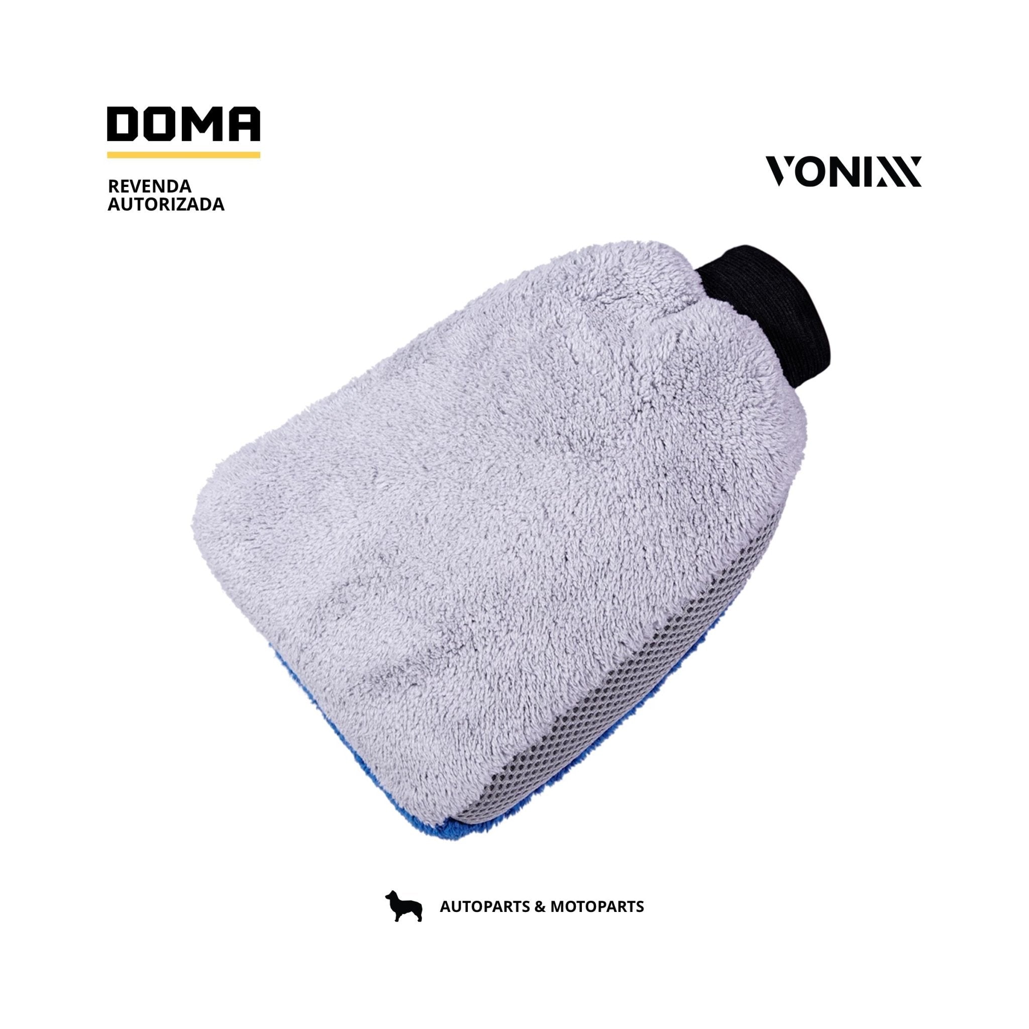 Vonixx Luva Microfibra 2 Em 1 28x18,5cm - DOMA