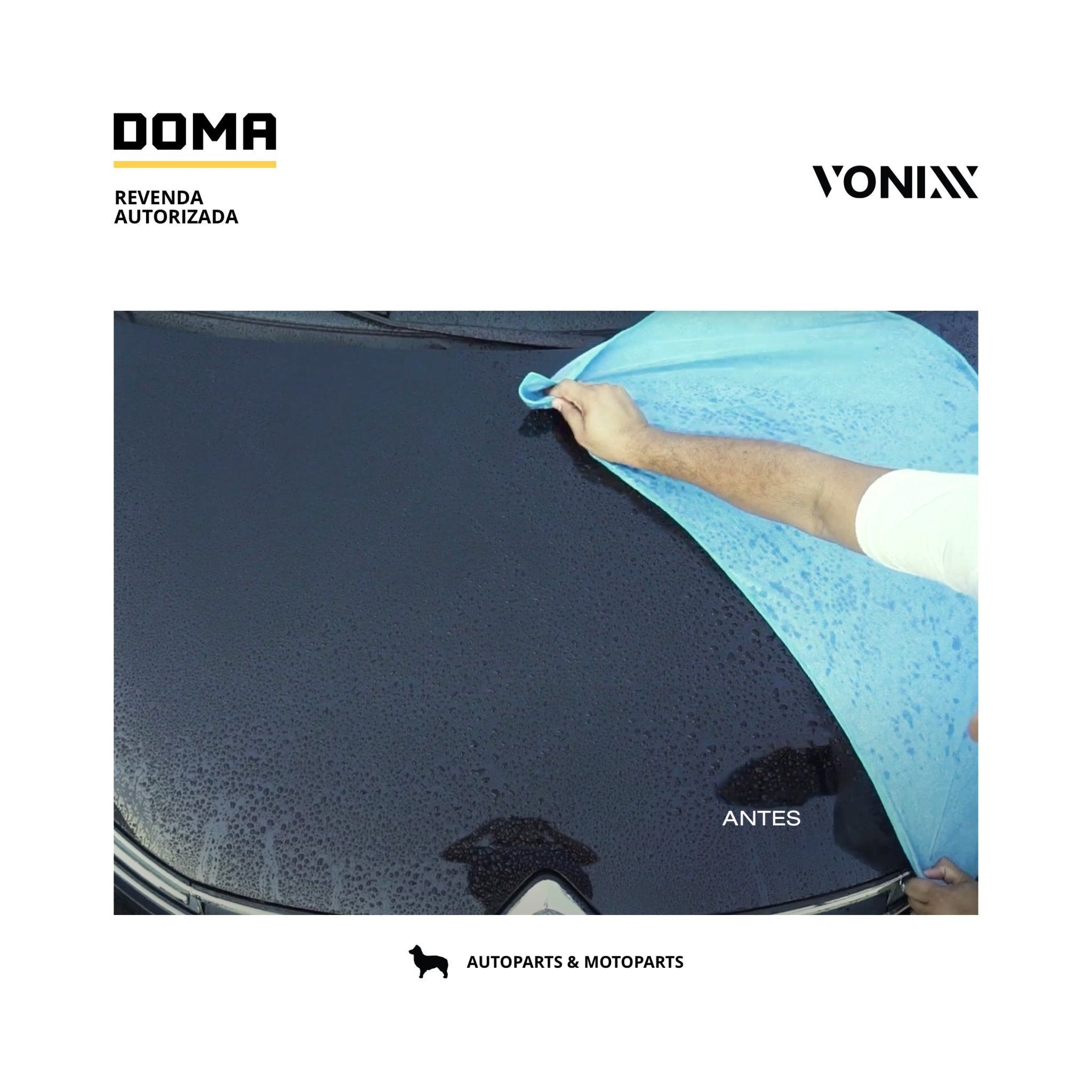 Vonixx Toalha Microfibra Ultra Secagem 70x120 400gsm - DOMA